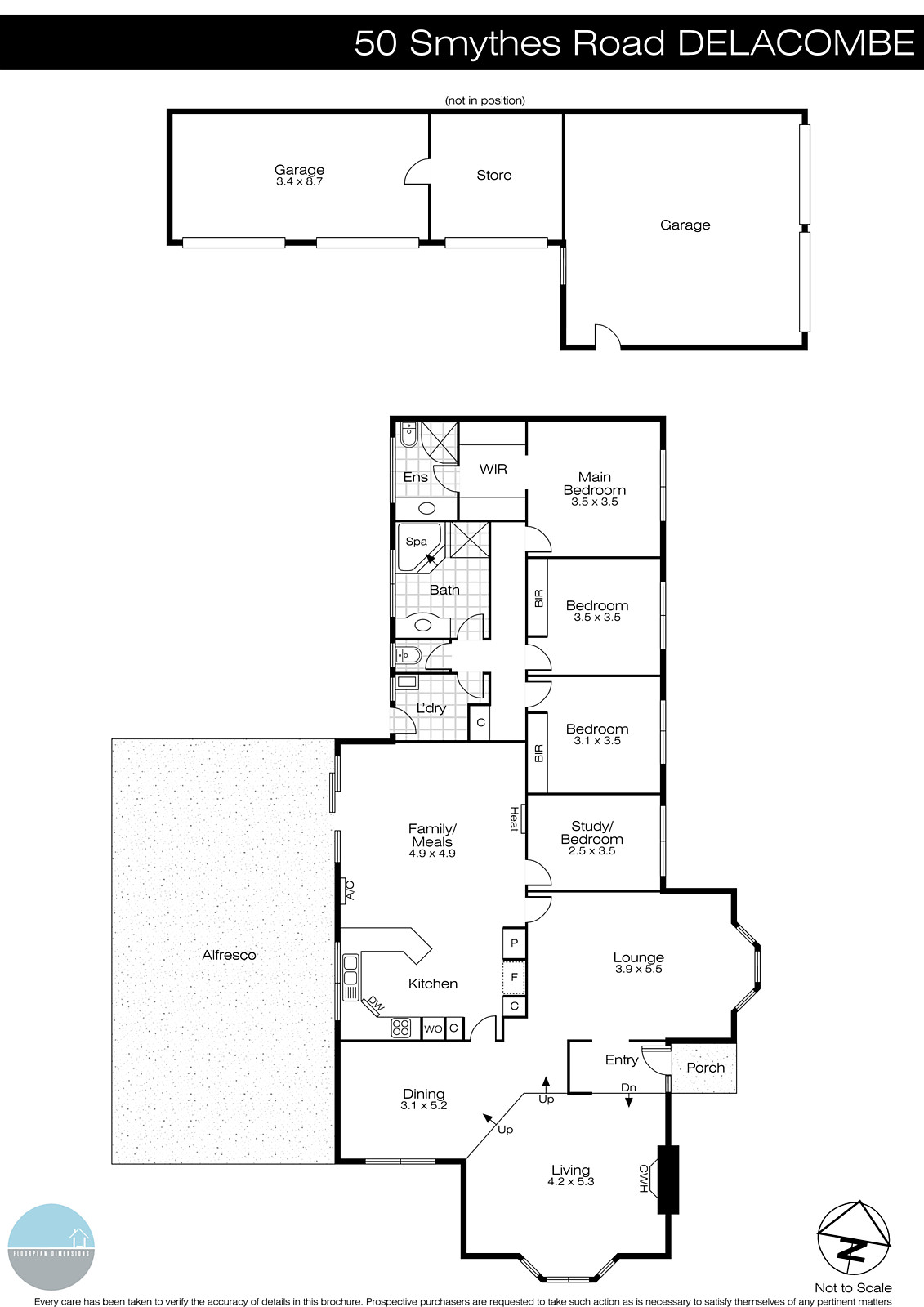 50 Smythes Road, Delacombe VIC 3356 - Floorplan