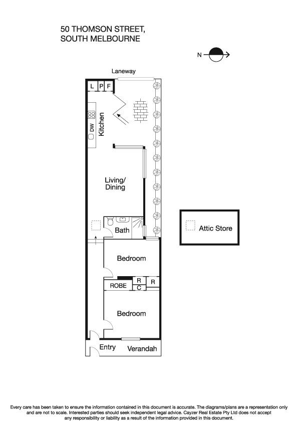 50 Thomson Street, SOUTH MELBOURNE VIC 3205 - Floorplan