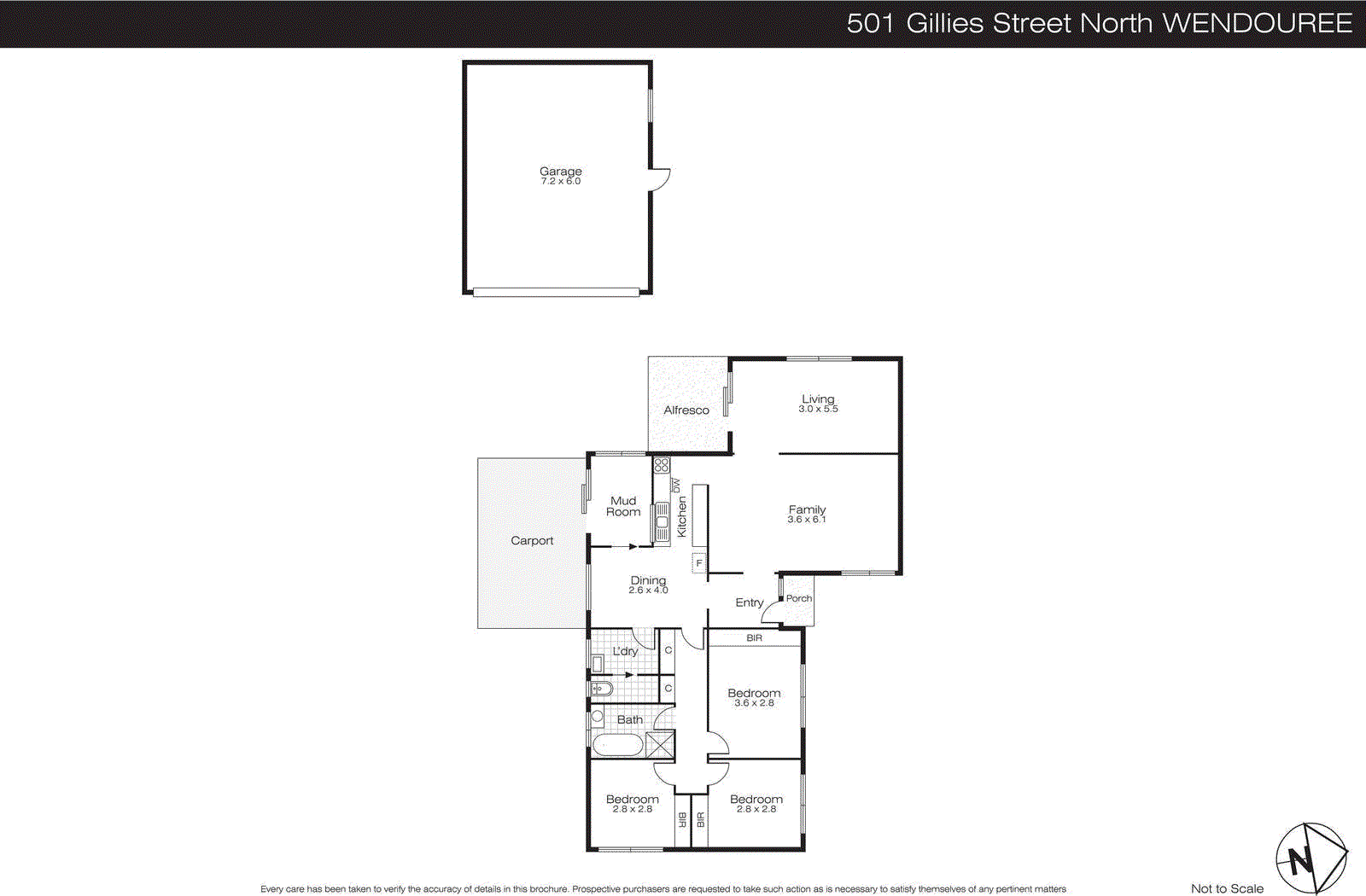 501 Gillies Street, Wendouree VIC 3355 - Floorplan