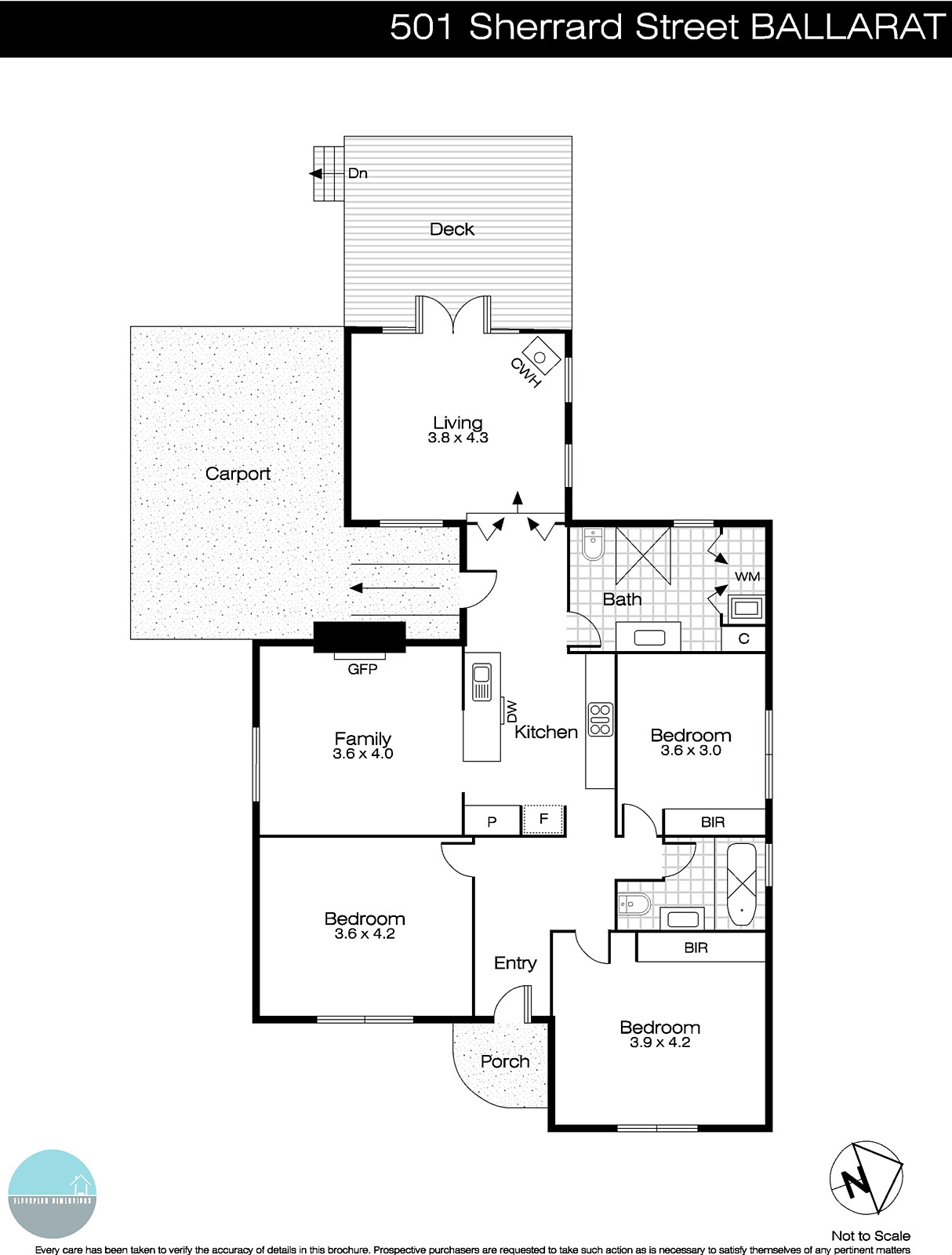 501 Sherrard Street, Ballarat VIC 3350 - Floorplan