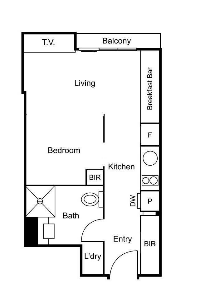 501/153b High Street, Prahran VIC 3181 - Floorplan
