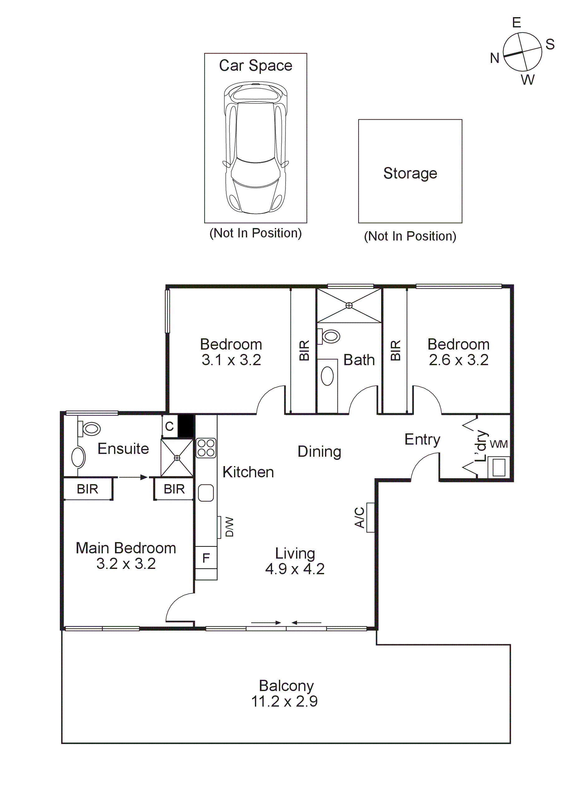 501/28 Mount Street, Prahran VIC 3181 - Floorplan