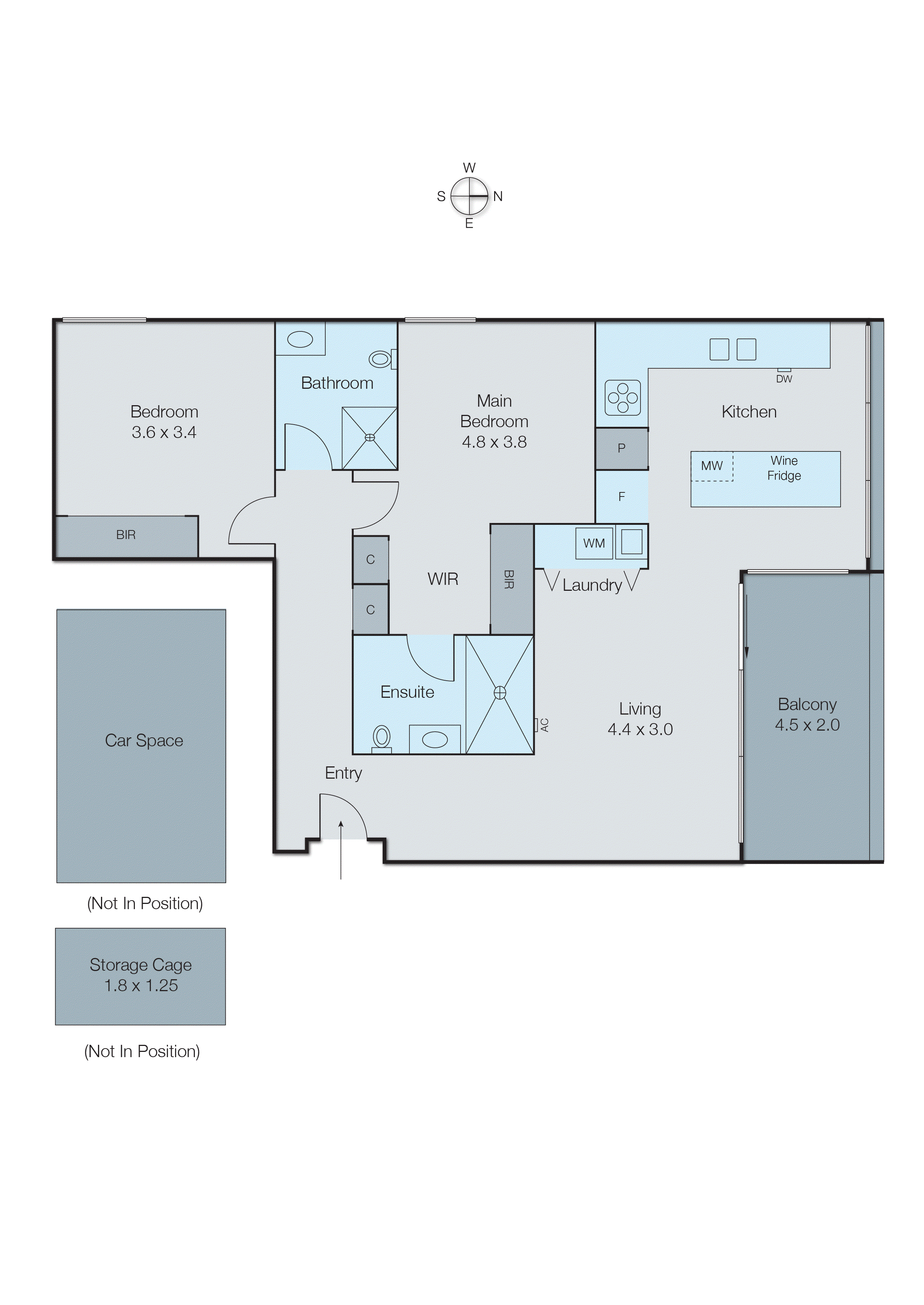 501/324 Centre Road, Bentleigh VIC 3204 - Floorplan