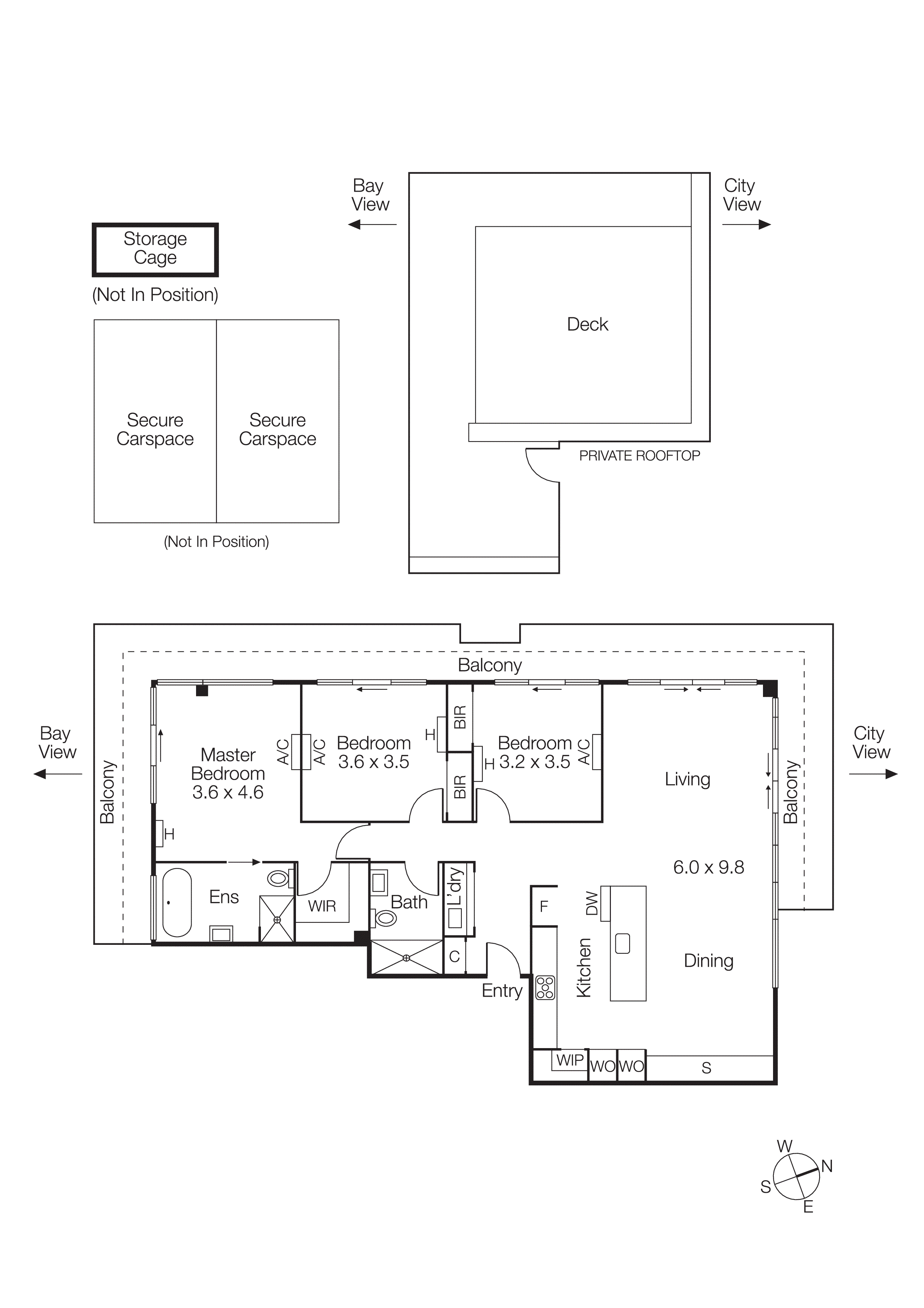 501/38 Nott Street, Port Melbourne VIC 3207 - Floorplan