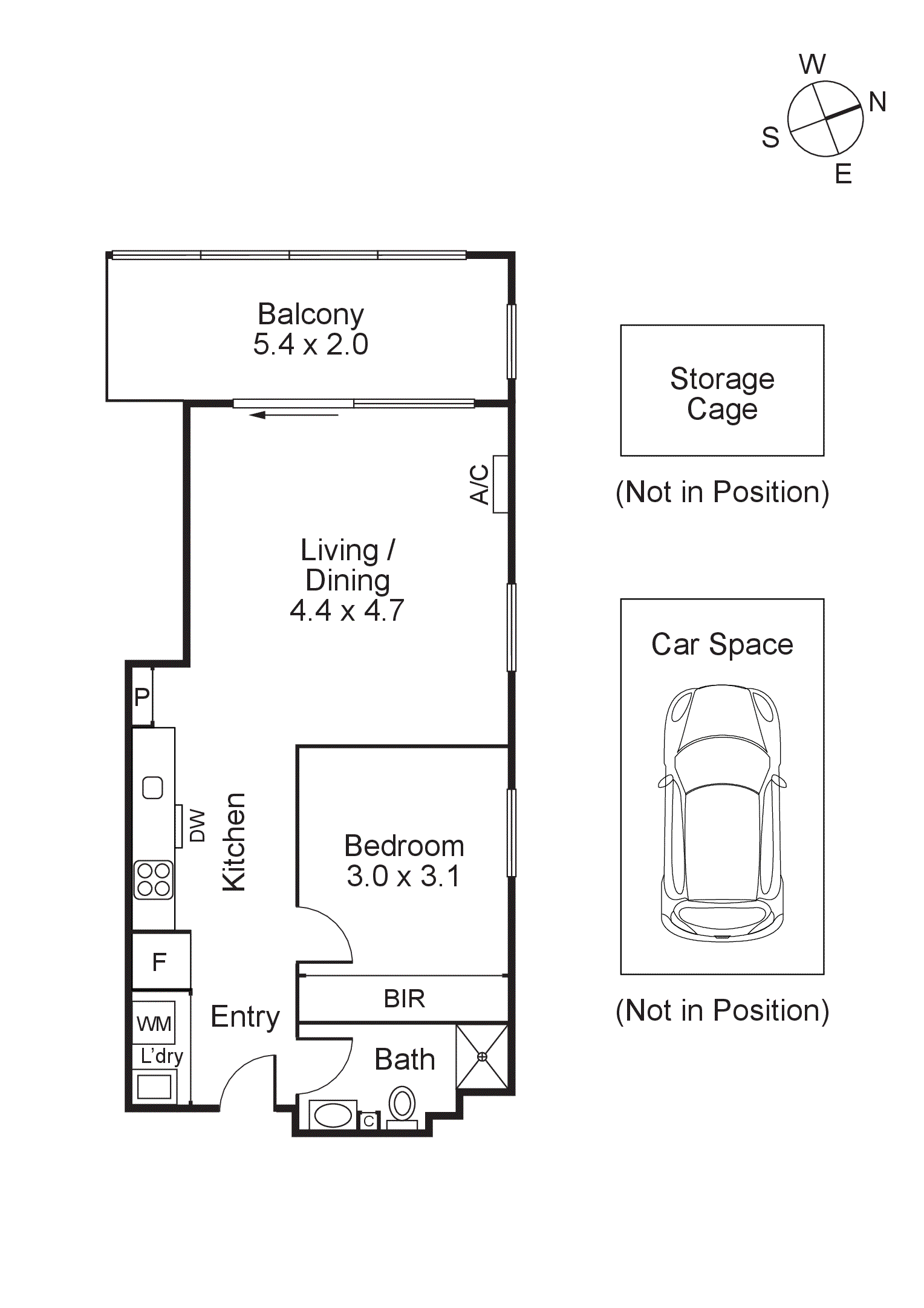 501/75 Wellington Street, Collingwood VIC 3066 - Floorplan
