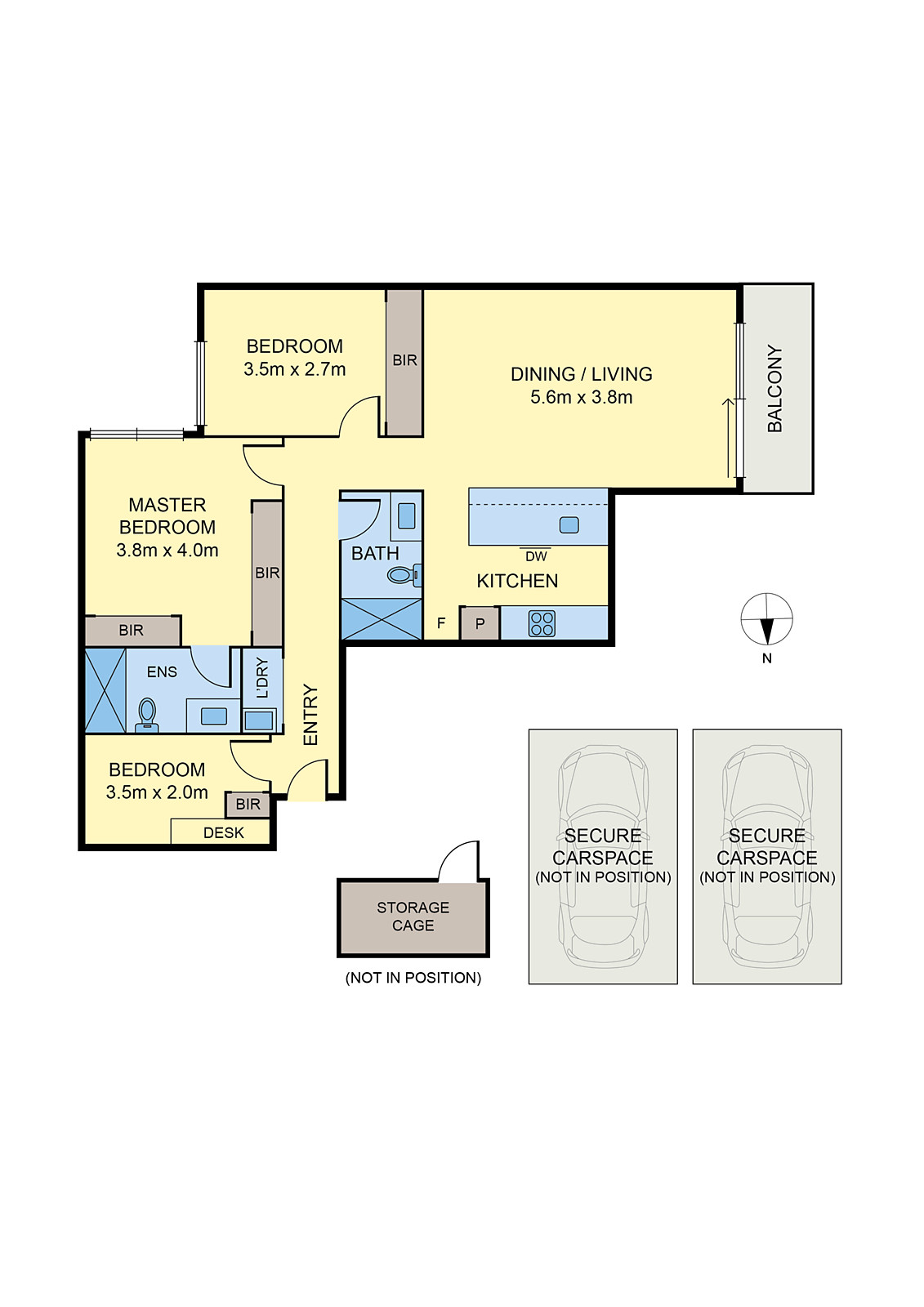 501/862 Glenferrie Road, Hawthorn VIC 3122 - Floorplan