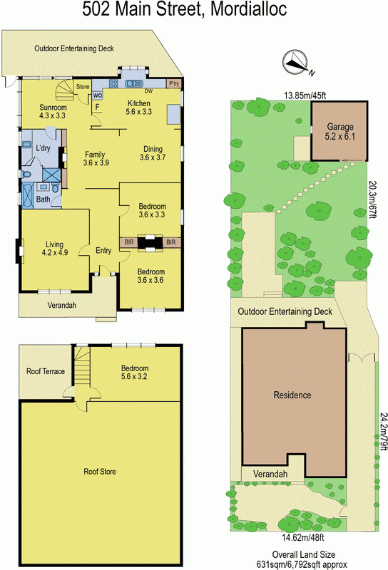 502 Main Street, MORDIALLOC VIC 3195 - Floorplan