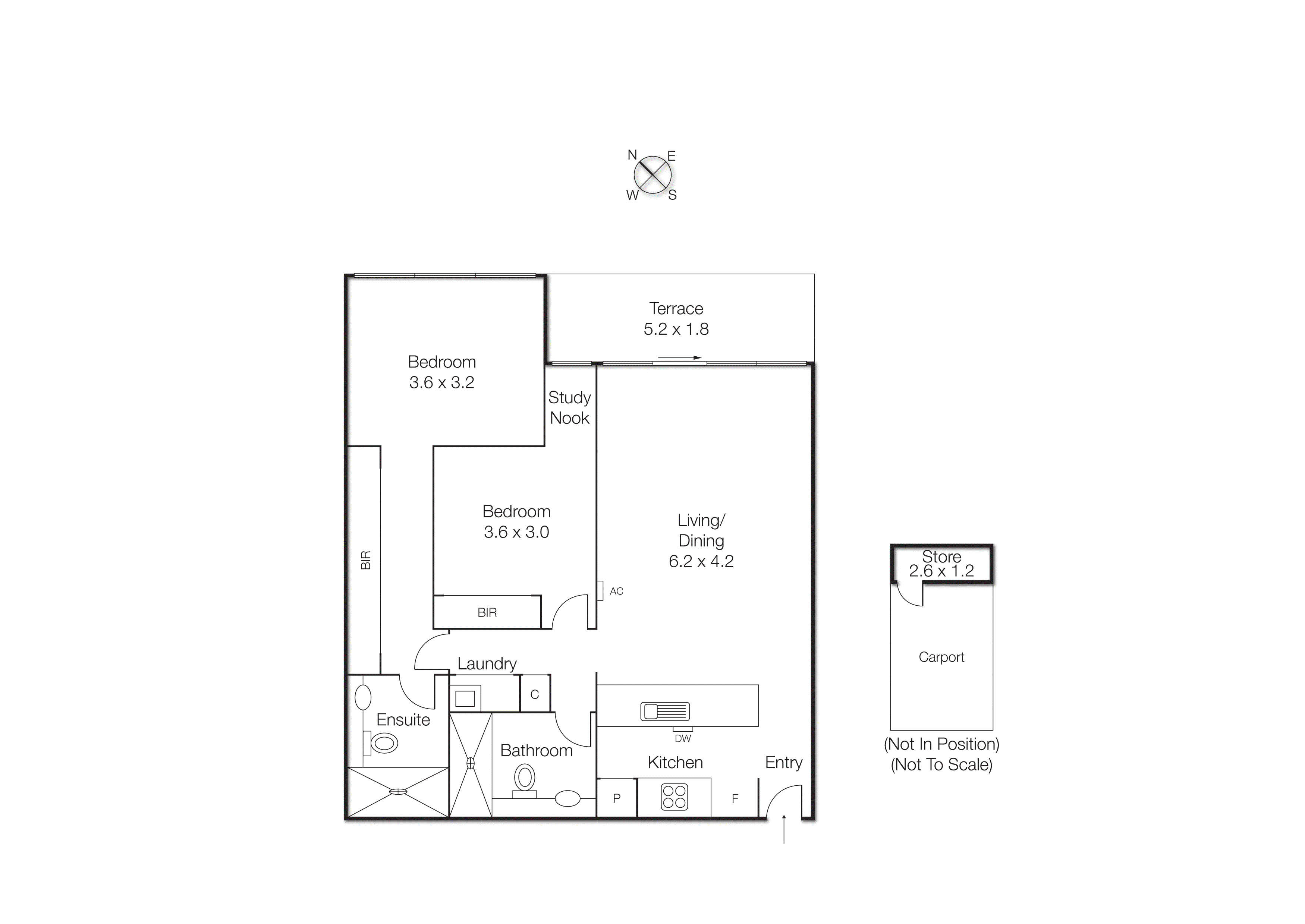 502/115 Nott Street, Port Melbourne VIC 3207 - Floorplan