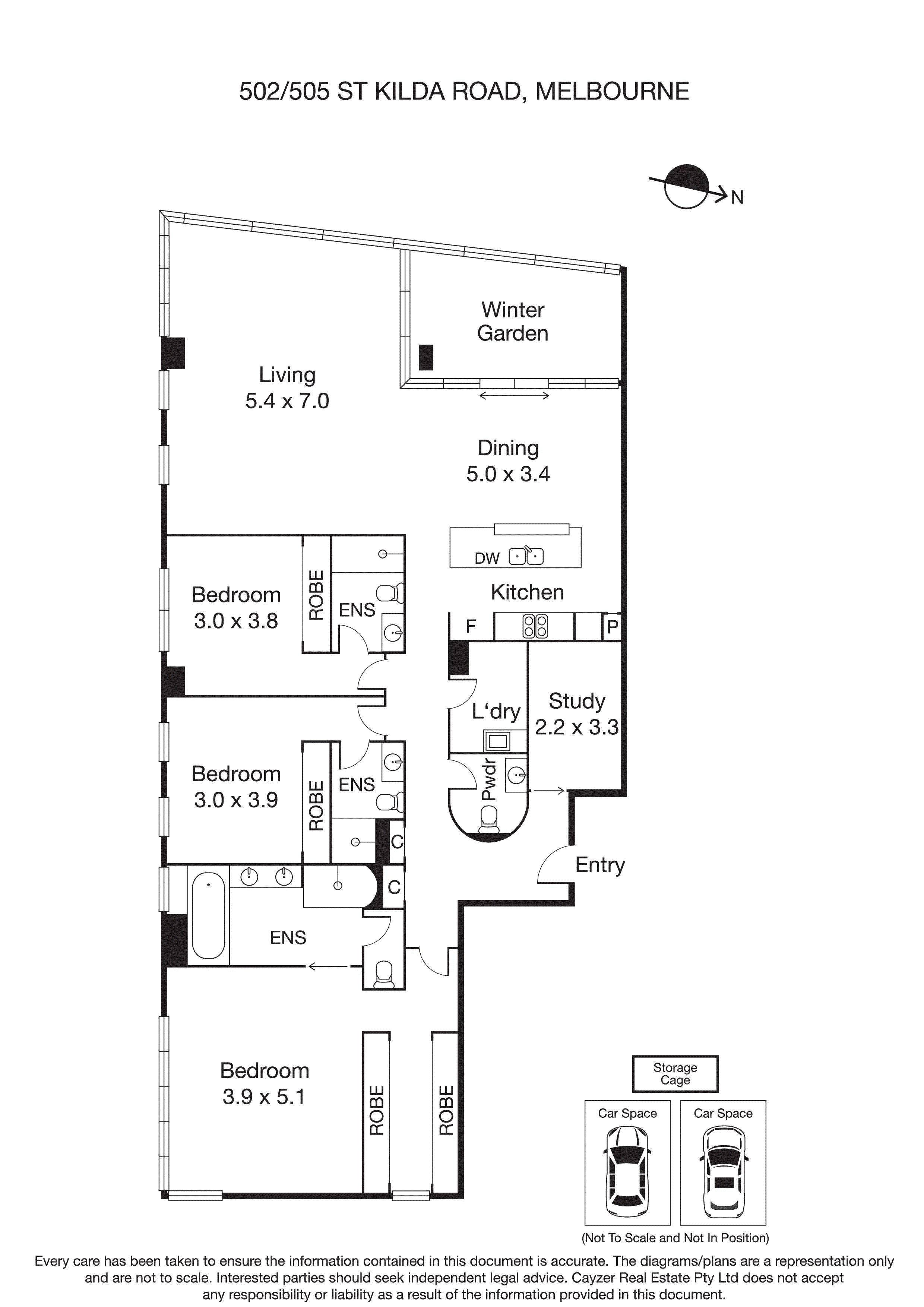 502/505 St.kilda Road, MELBOURNE VIC 3004 - Floorplan