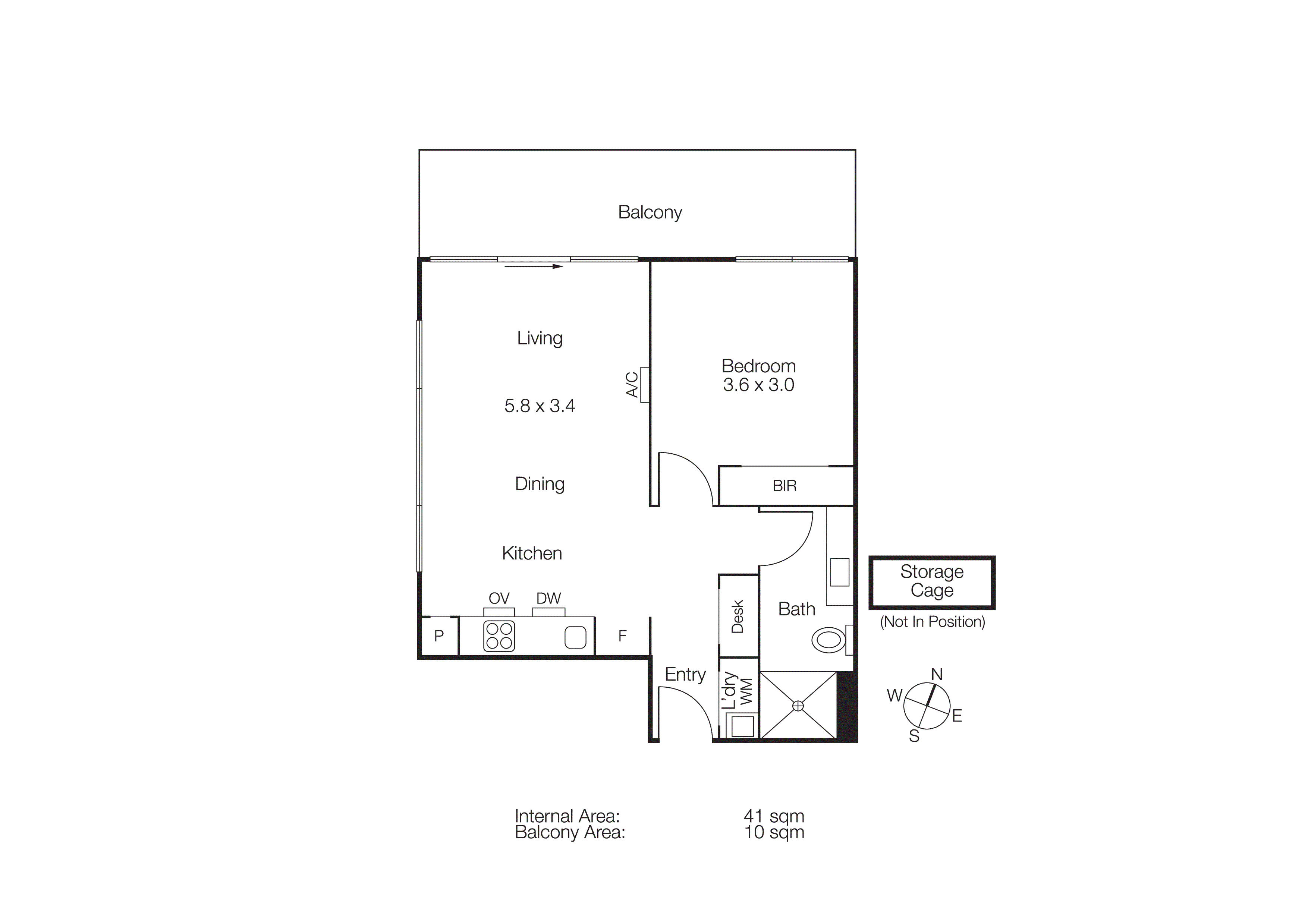 502/85 Market Street, South Melbourne VIC 3205 - Floorplan