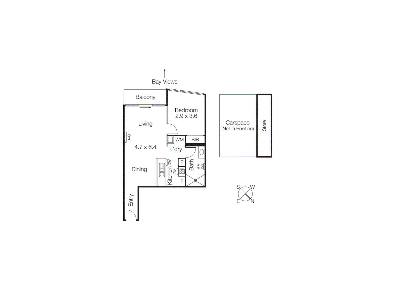 503/55 Bay Street, Port Melbourne VIC 3207 - Floorplan