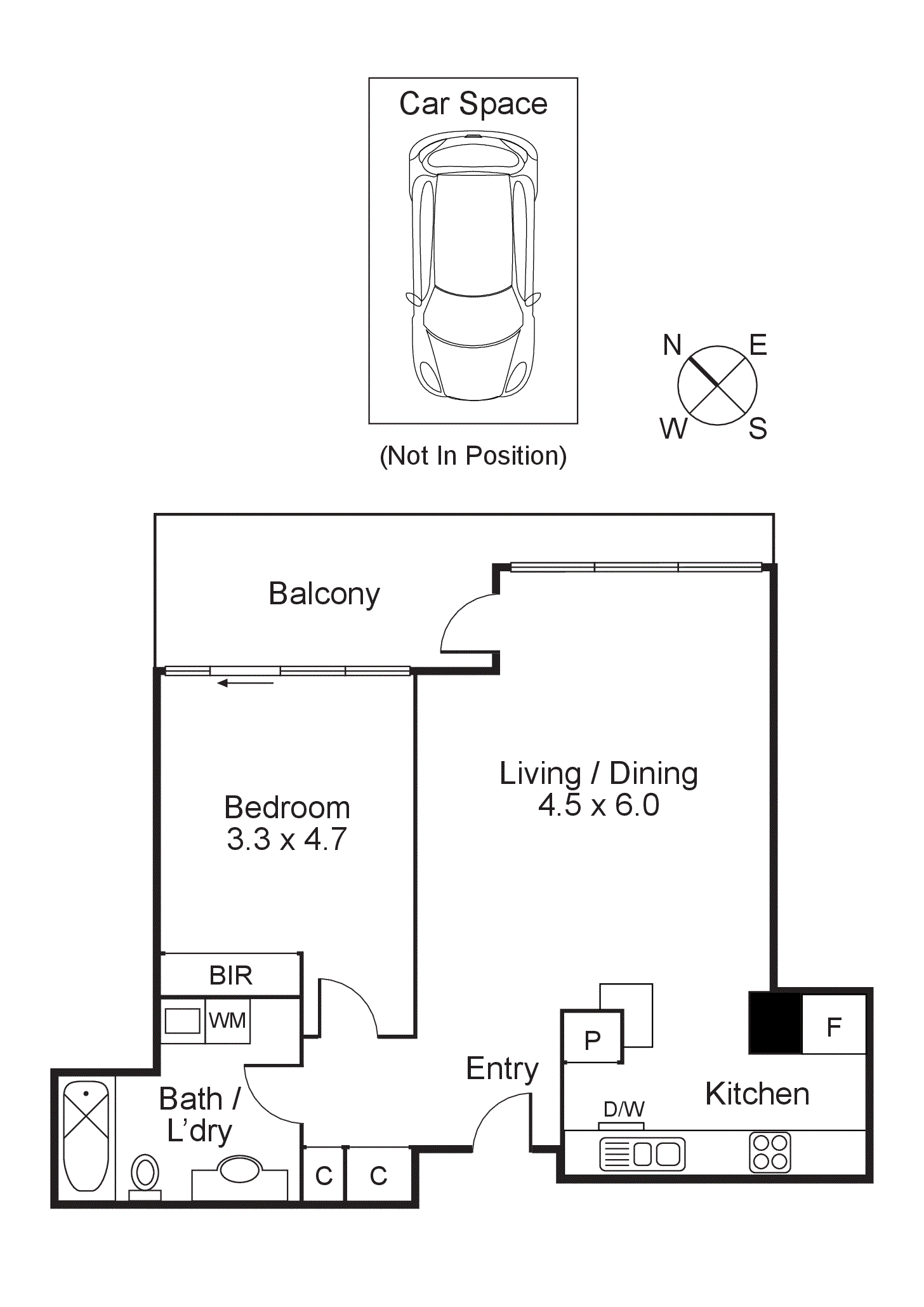 503/582 St Kilda Road, Melbourne VIC 3004 - Floorplan