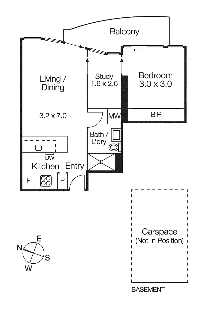 503/74-76 Eastern  Road, SOUTH MELBOURNE VIC 3205 - Floorplan
