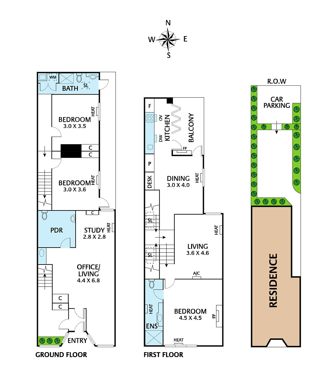 504 Queensberry Street, North Melbourne
- Floorplan 1