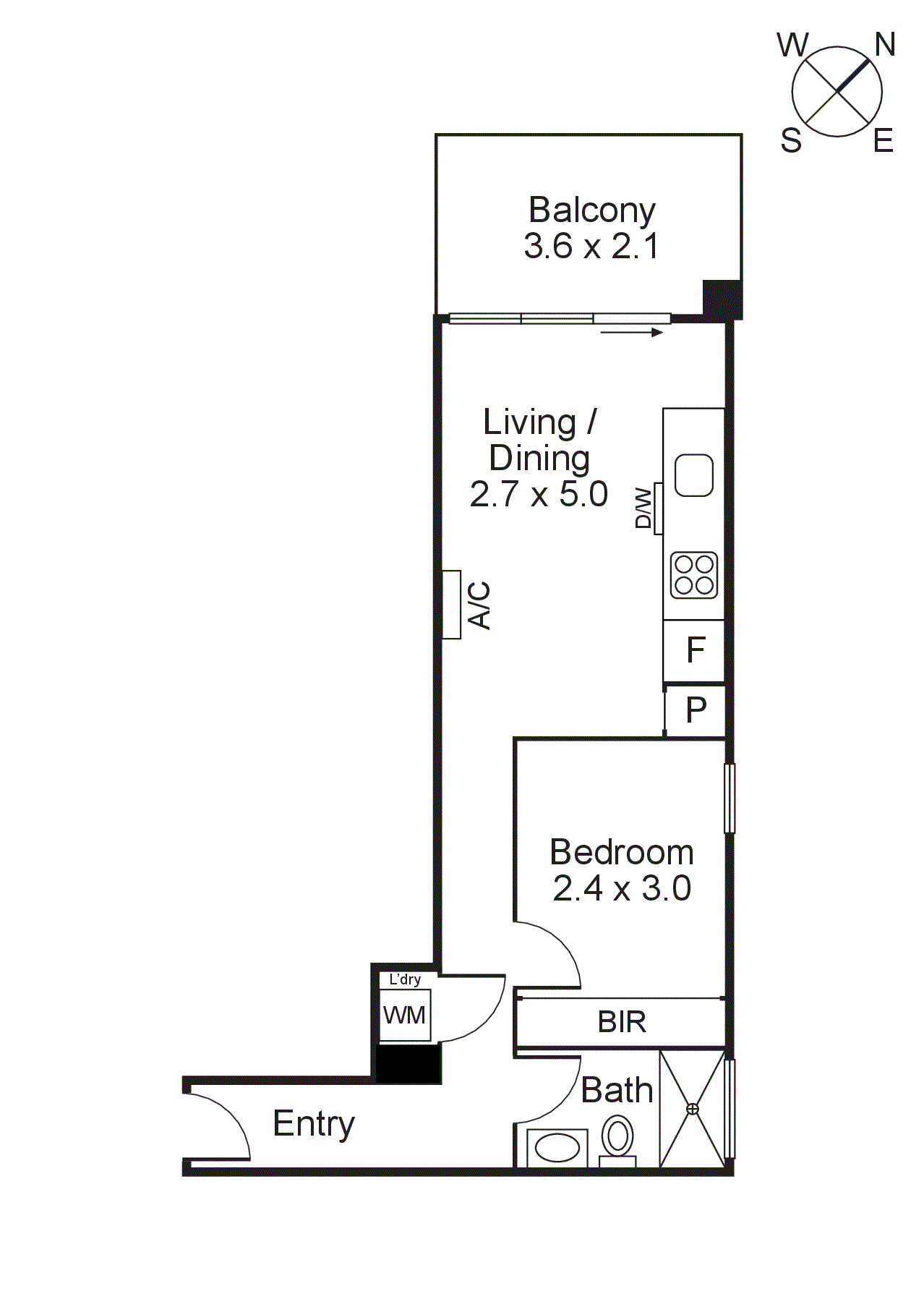 504/1 Mount Street, Prahran VIC 3181 - Floorplan