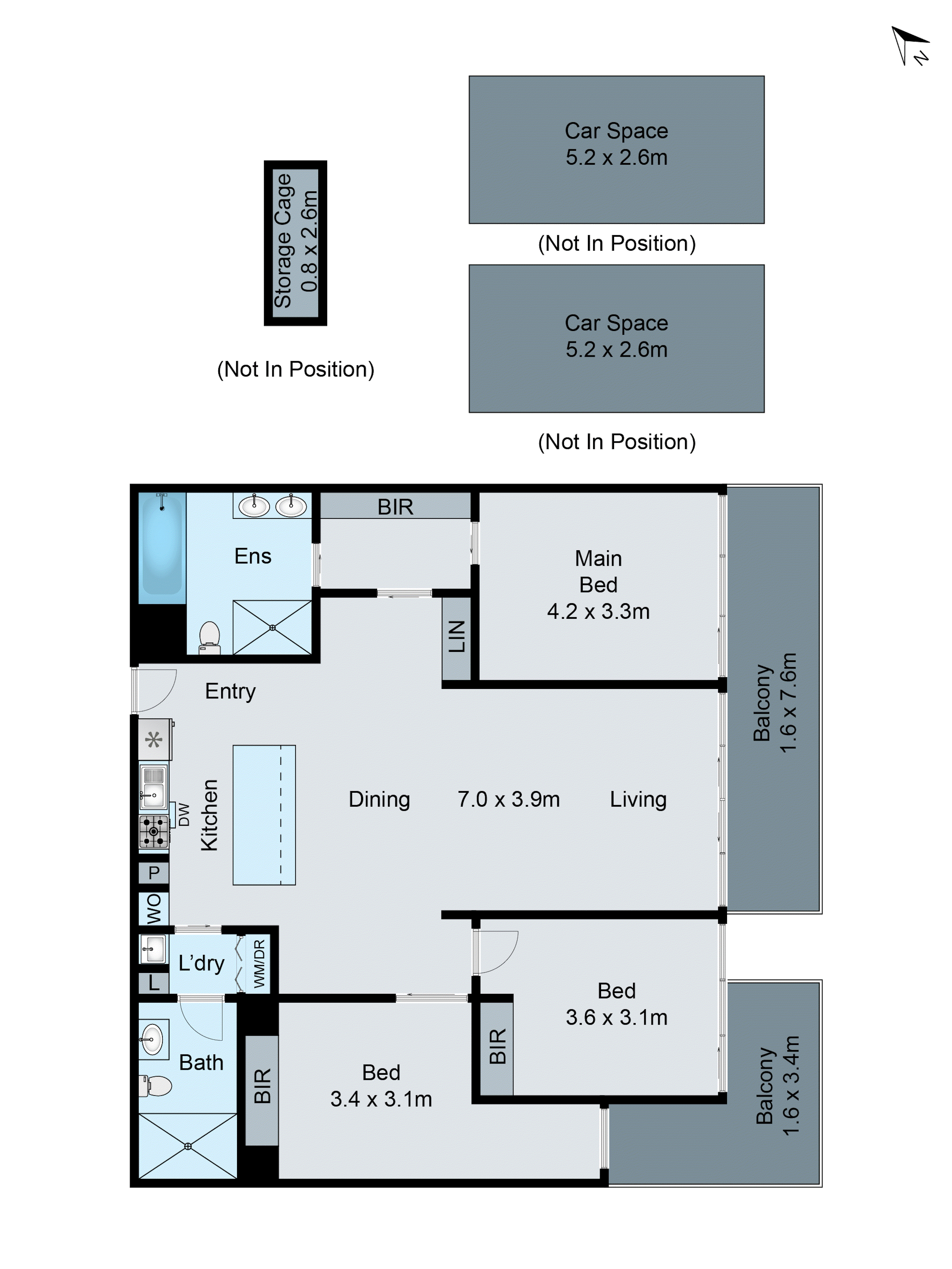504/120 Brougham Street, Geelong VIC 3220 - Floorplan