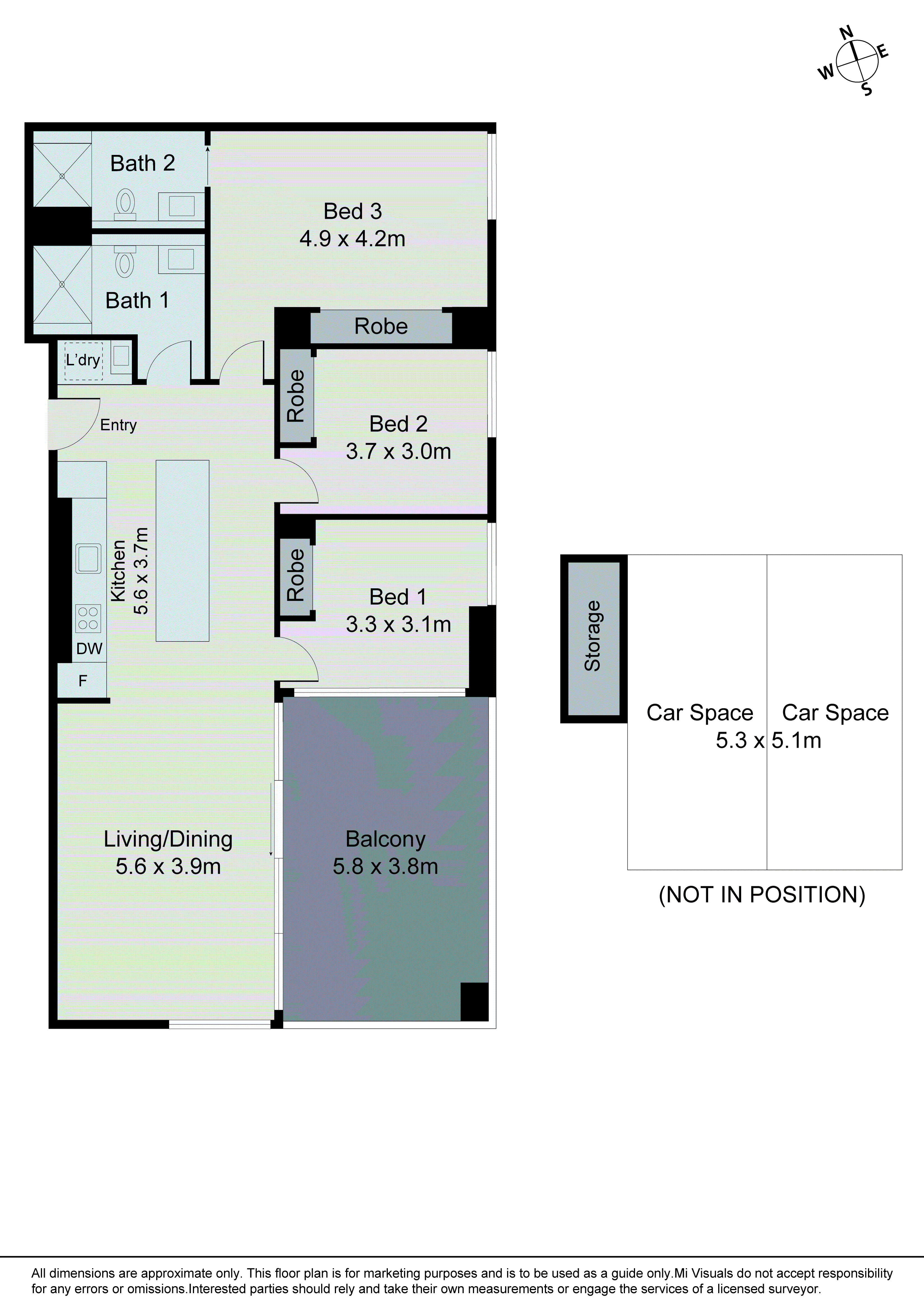 504/277 Centre Road, Bentleigh VIC 3204 - Floorplan