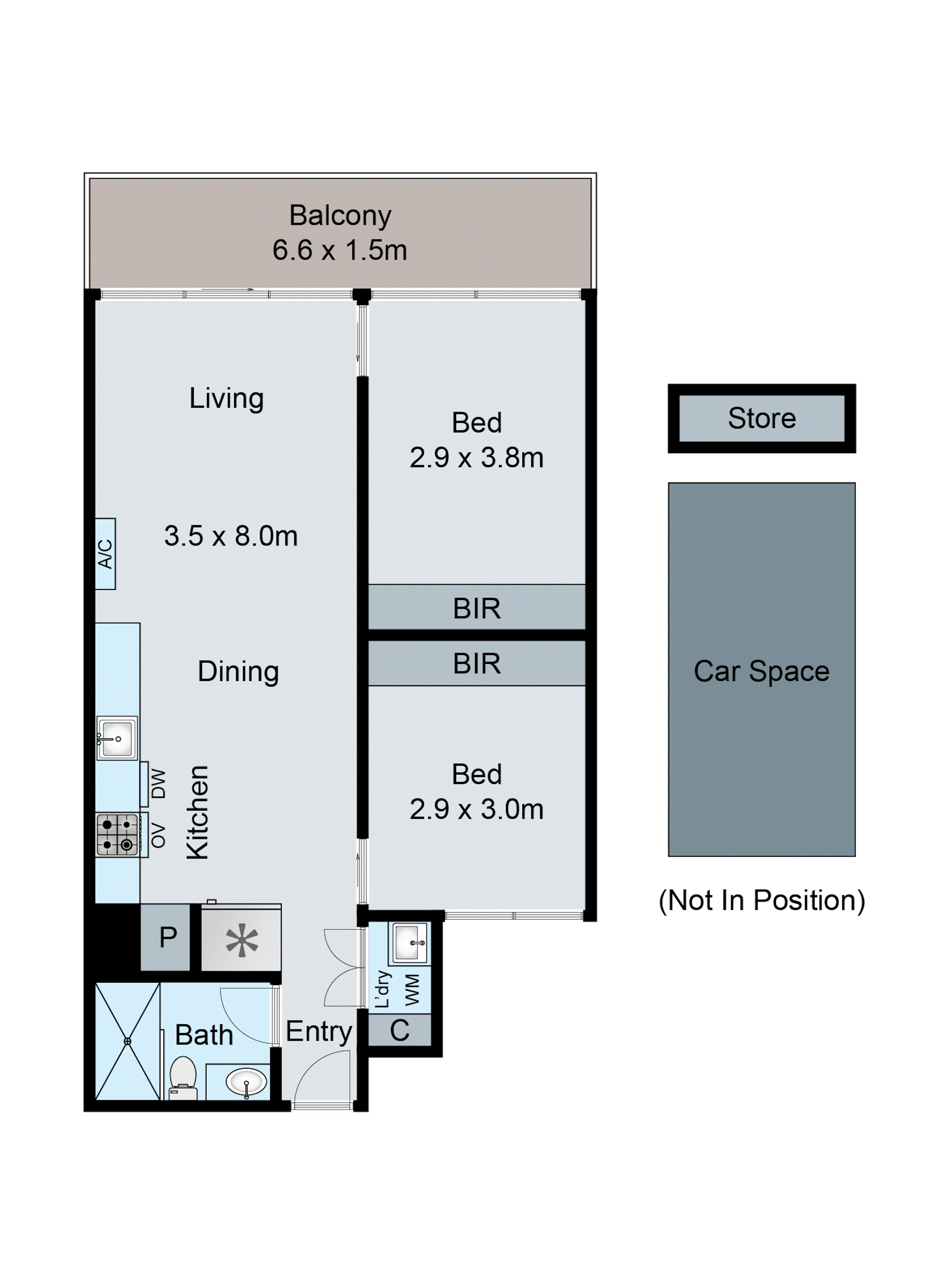 504/63-65 Atherton Road, Oakleigh VIC 3166 - Floorplan