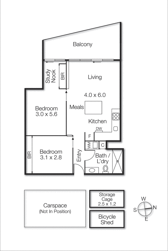 505/222 Bay Road, Sandringham VIC 3191 - Floorplan