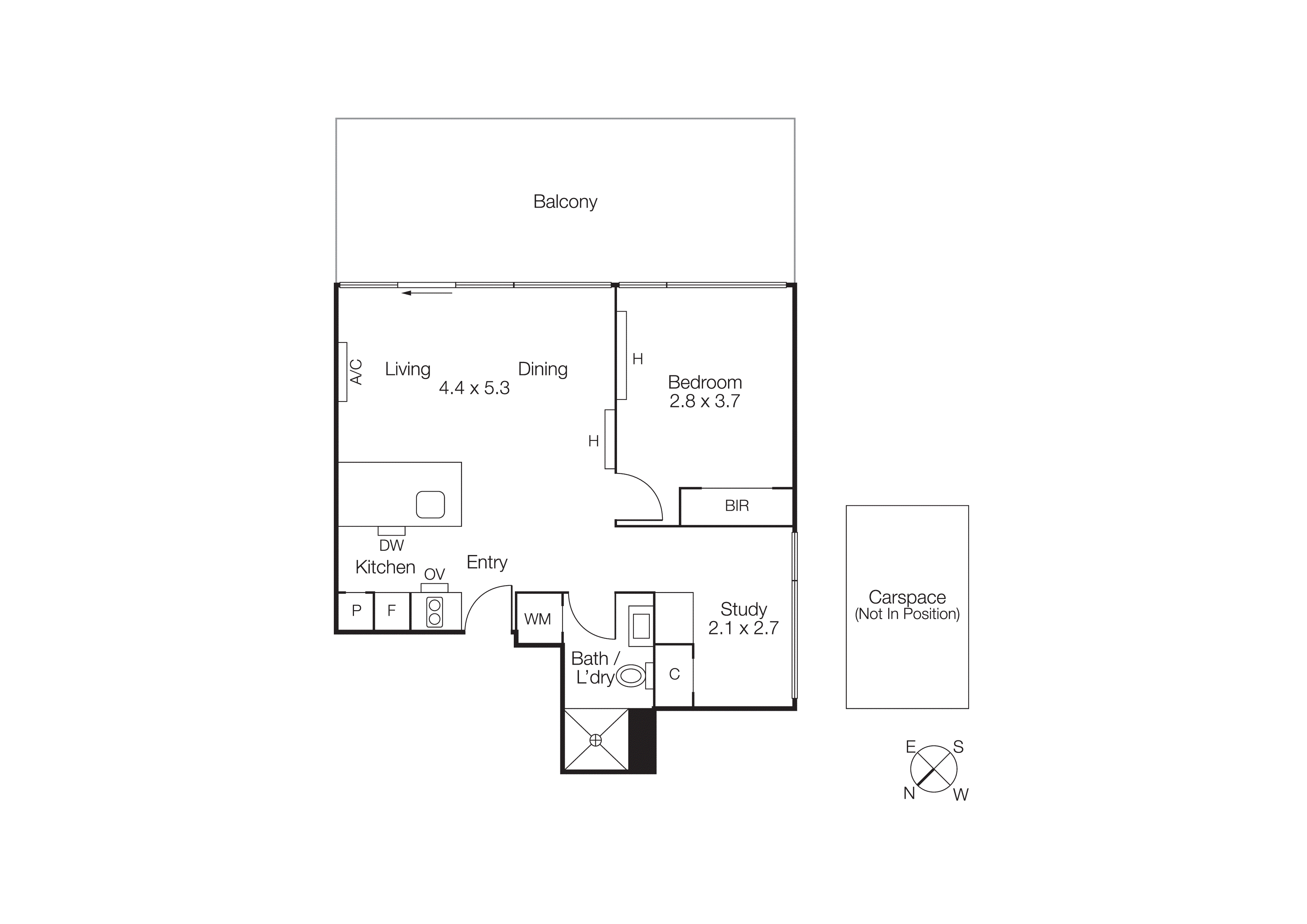 505B/21 Inkerman Street, St Kilda VIC 3182 - Floorplan