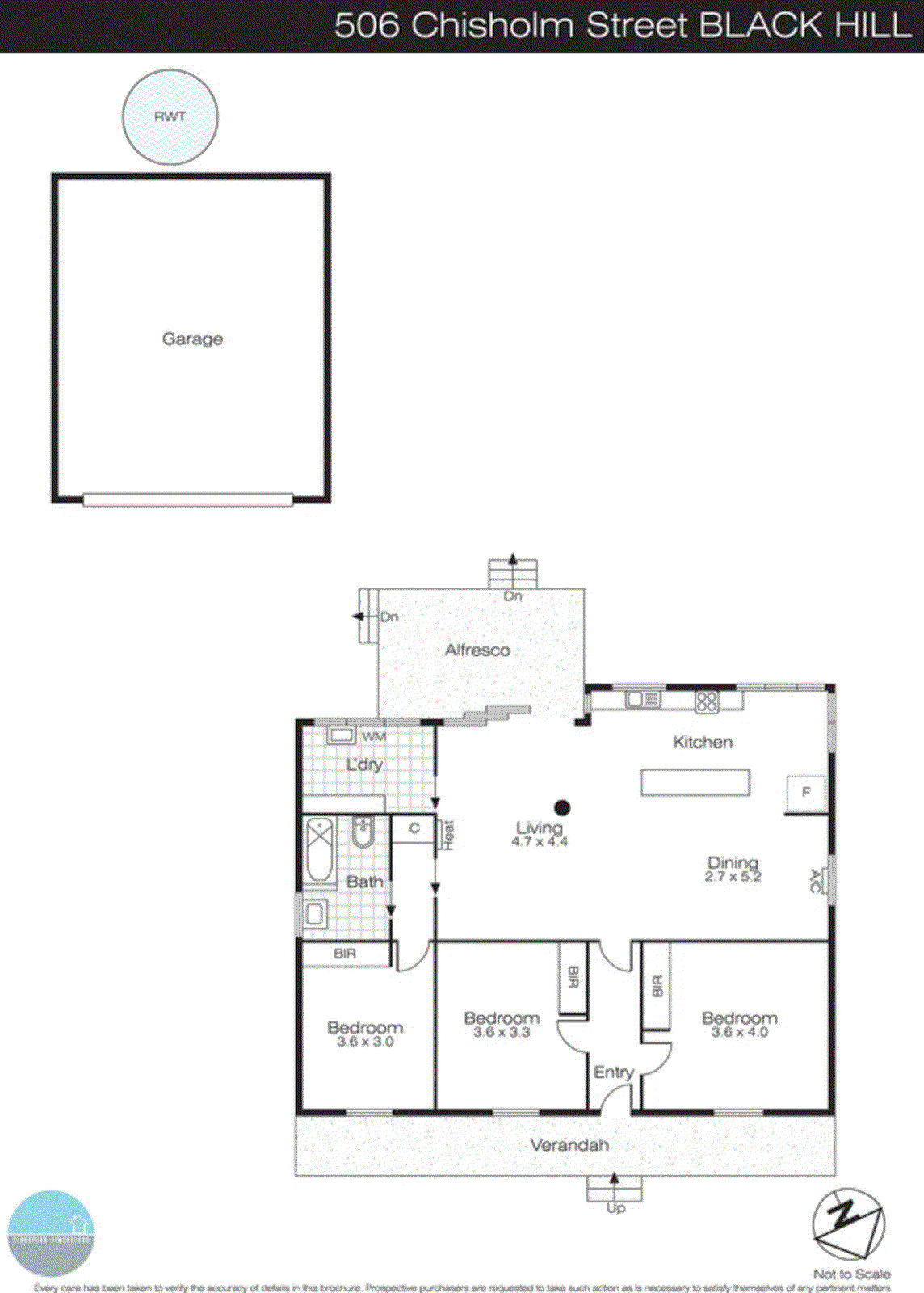 506 Chisholm Street, Black Hill VIC 3350 - Floorplan