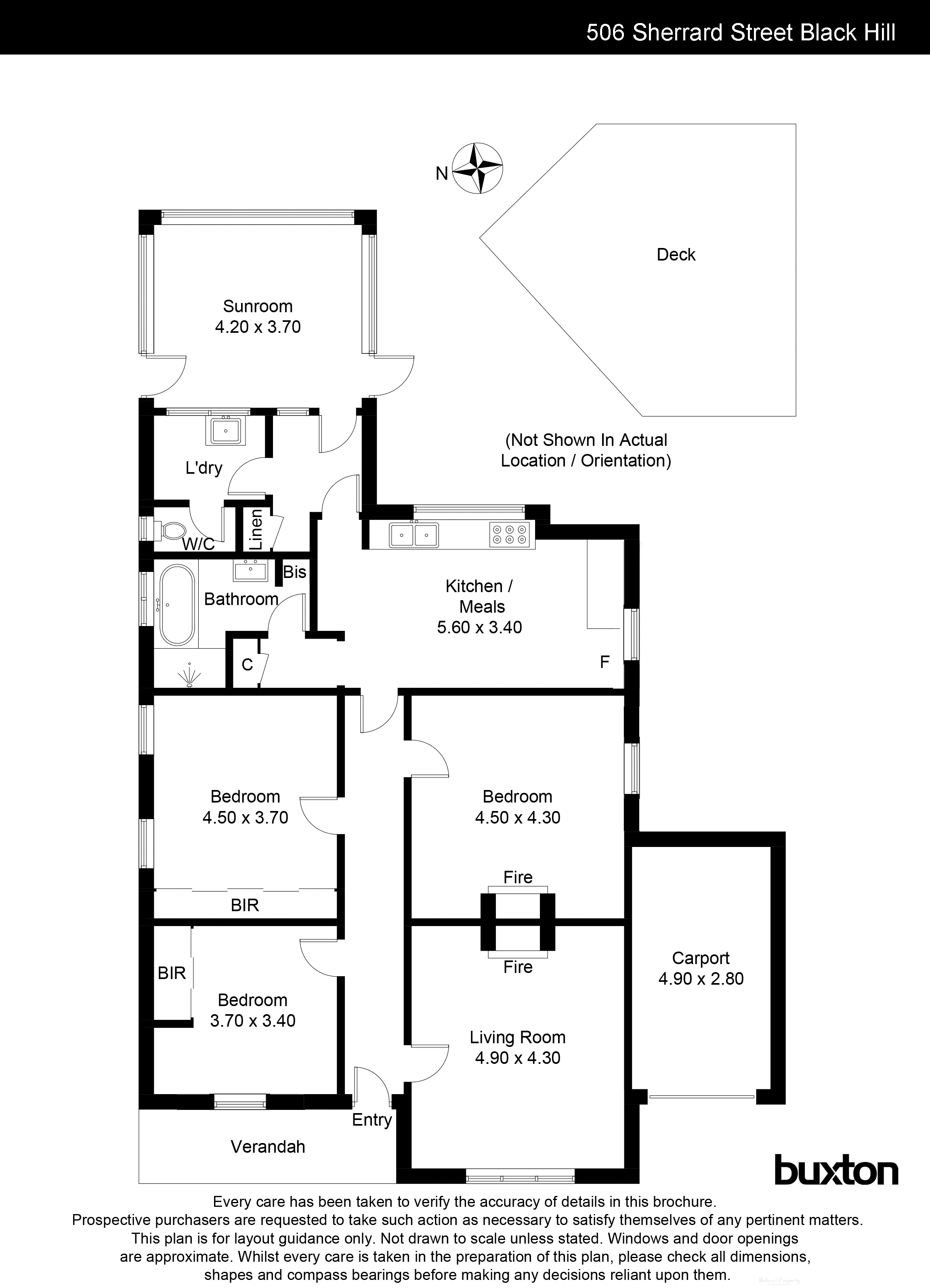 506 Sherrard Street, Black Hill VIC 3350 - Floorplan