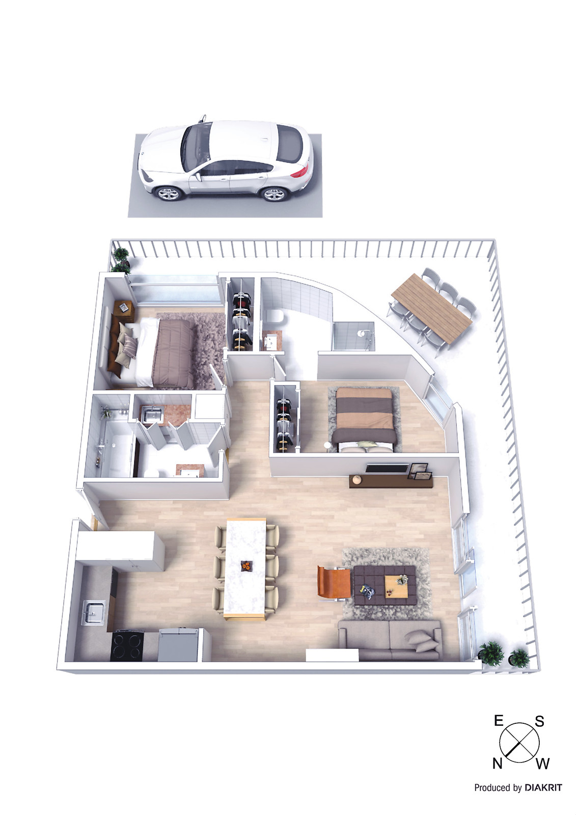 506/163 Inkerman Street, St Kilda VIC 3182 - Floorplan