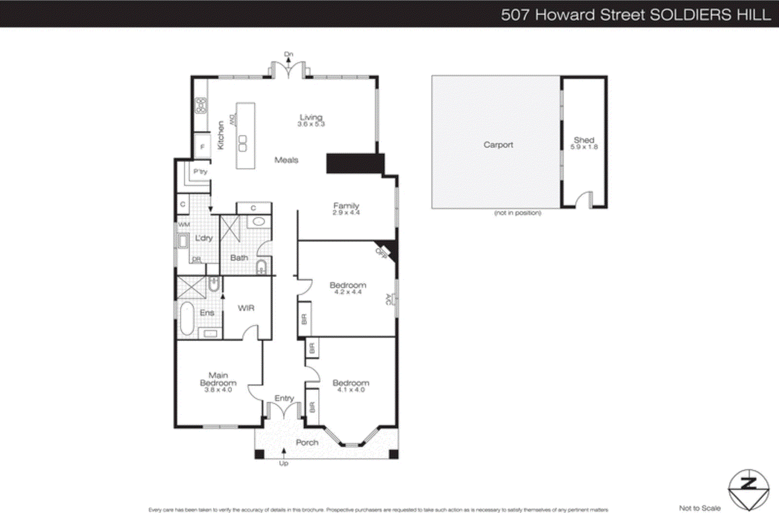 507 Howard Street, Soldiers Hill VIC 3350 - Floorplan