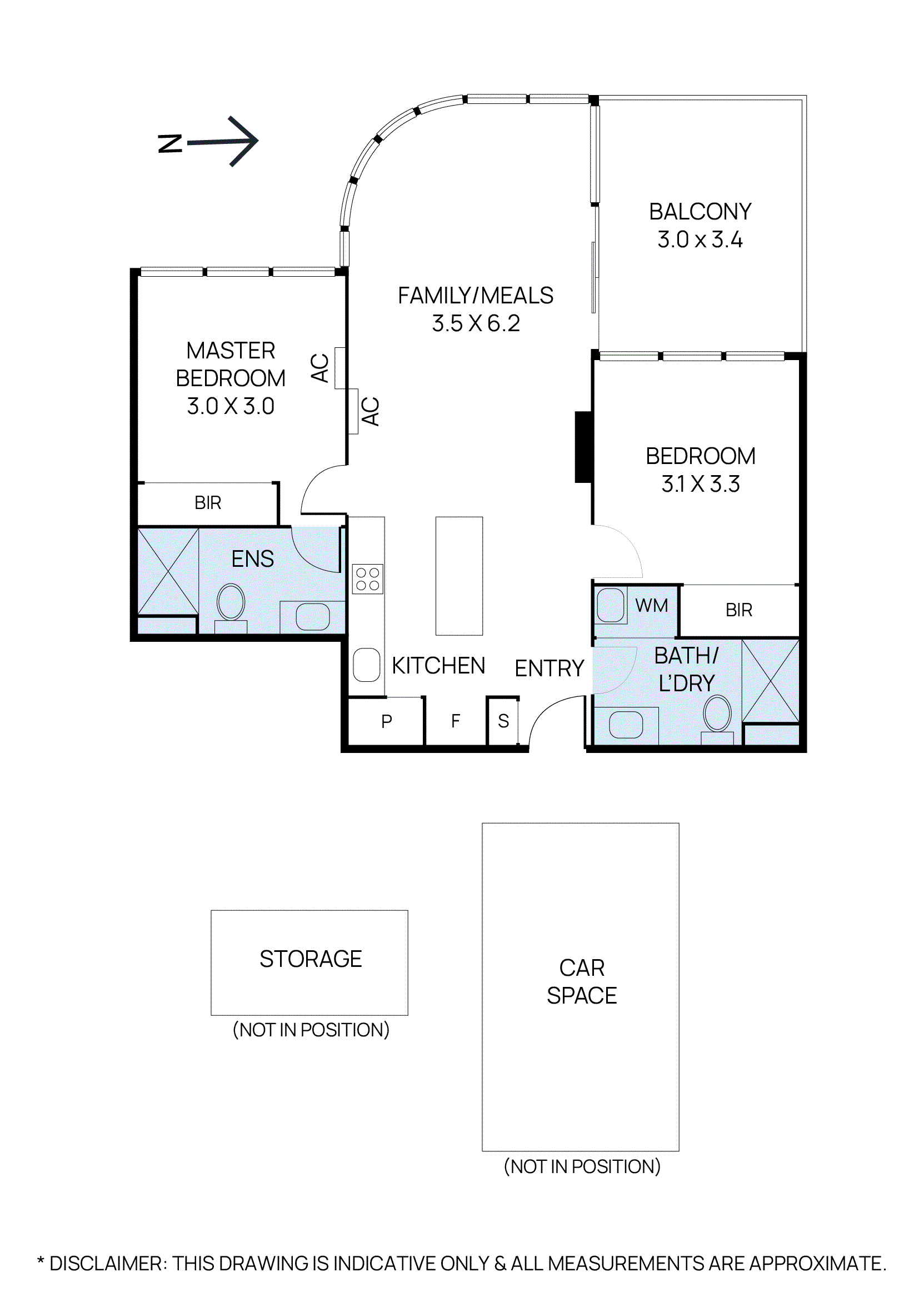 507/2 Snedden Drive, Glen Waverley VIC 3150 - Floorplan