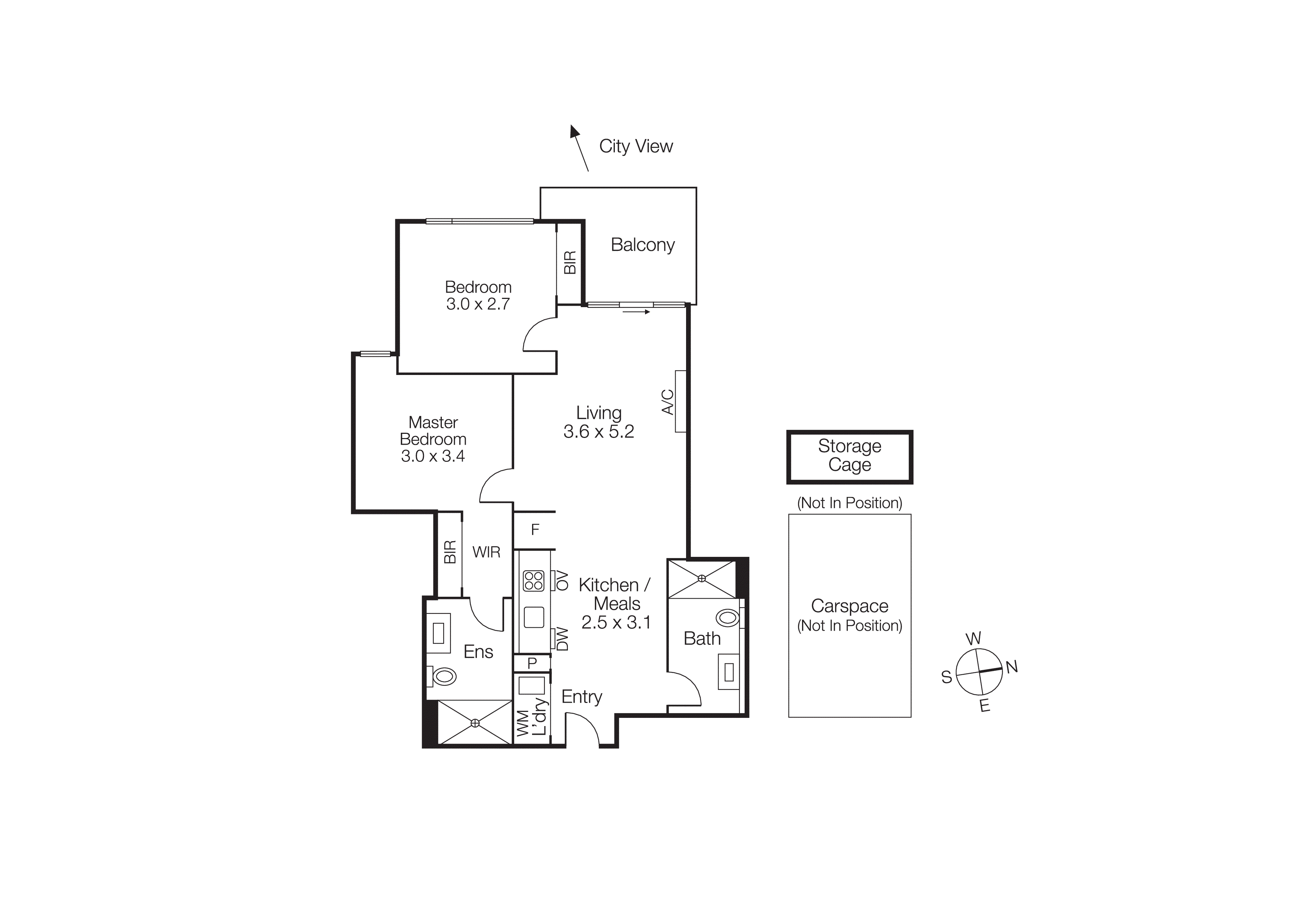 507/483 Glen Huntly Road, Elsternwick VIC 3185 - Floorplan