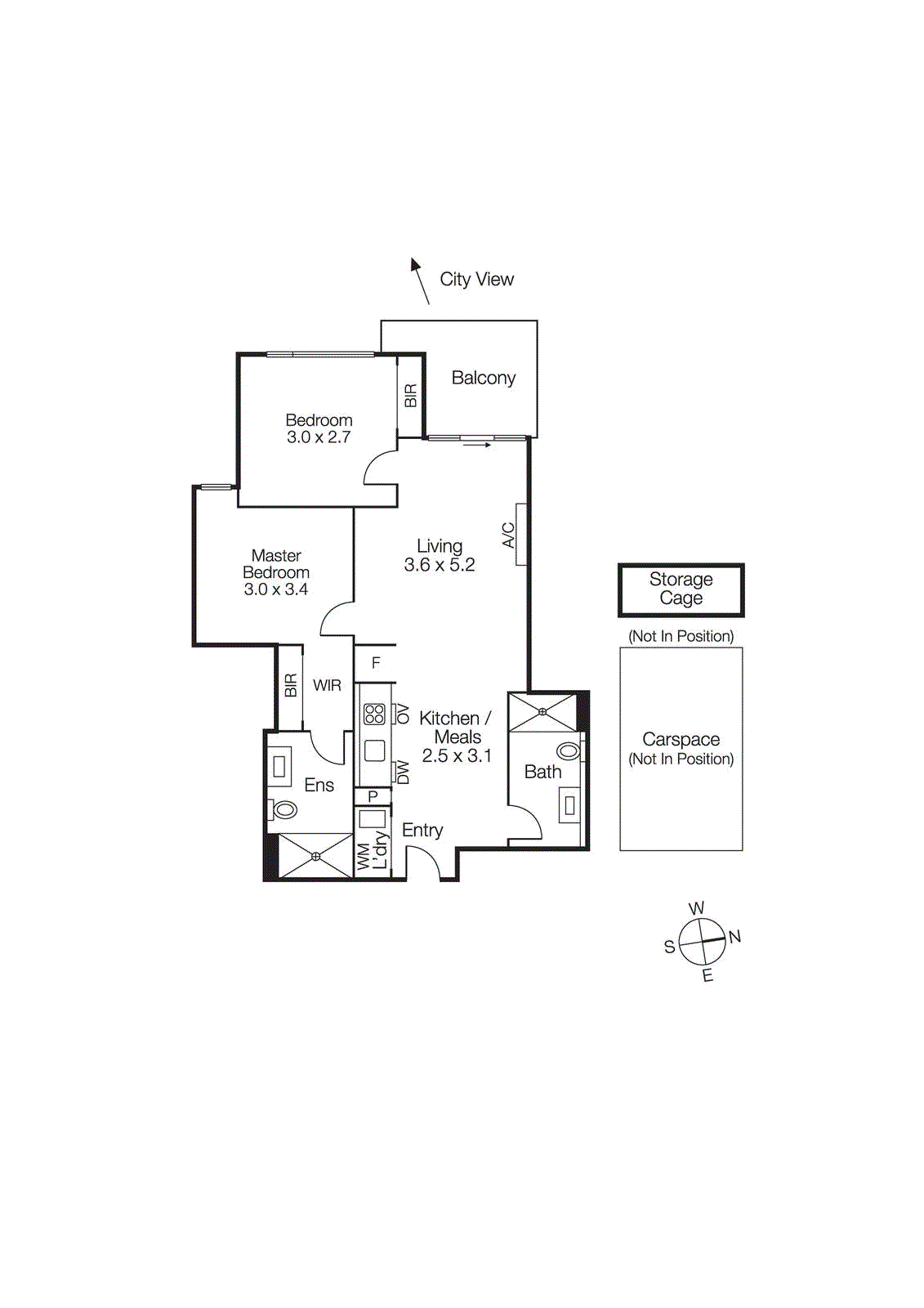 507/483 Glen Huntly Road, Elsternwick VIC 3185 - Floorplan