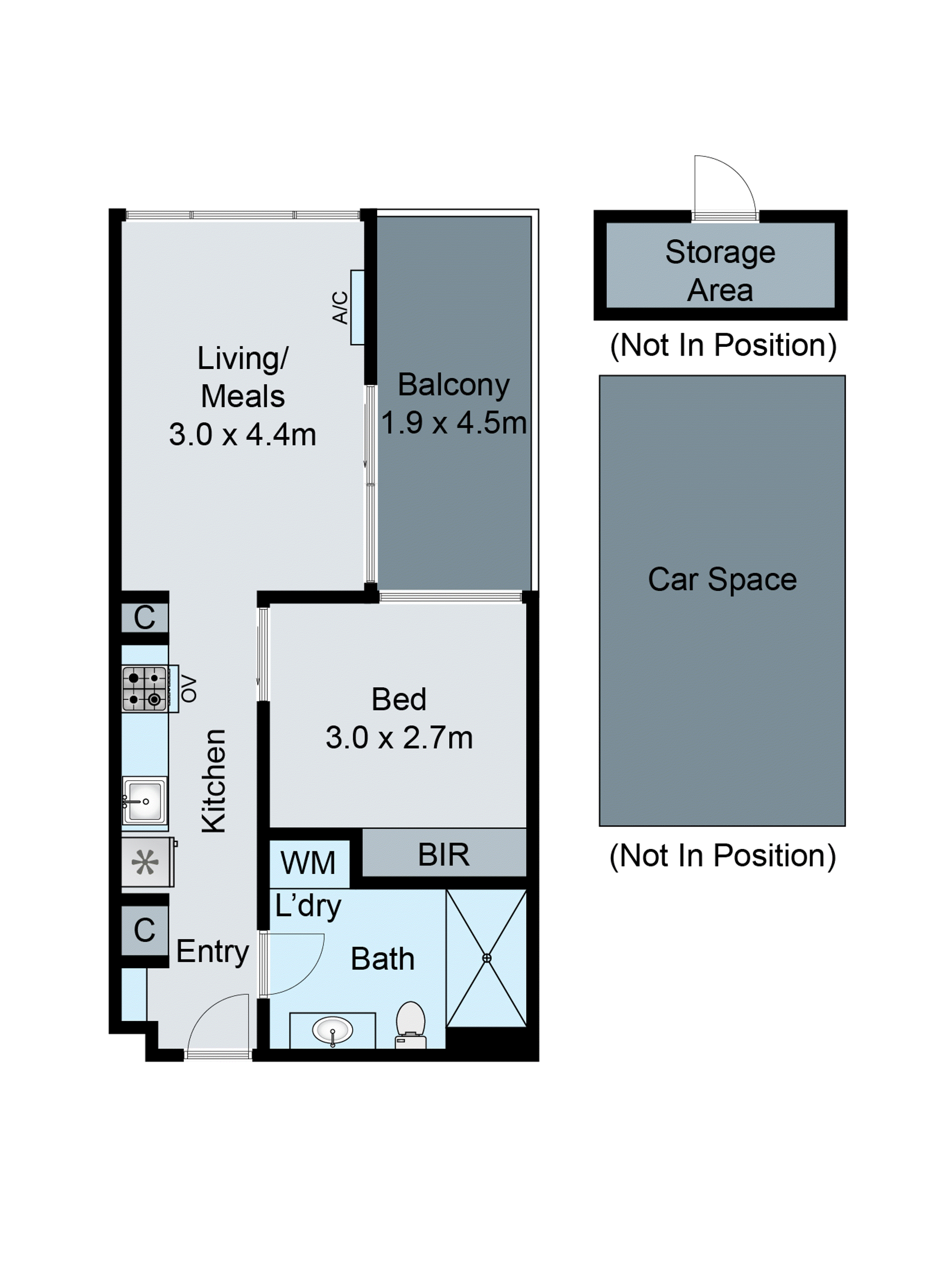 508/12 Albert Street, Hawthorn East VIC 3123 - Floorplan