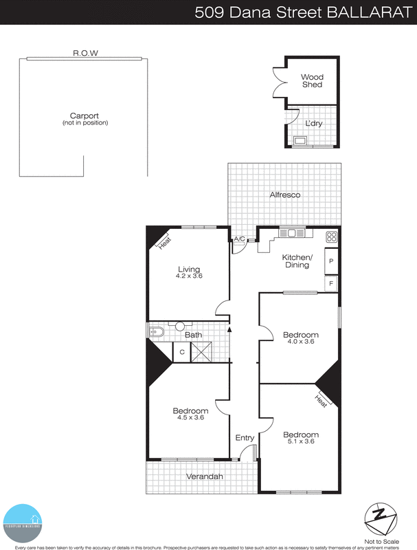 509 Dana Street, Ballarat Central VIC 3350 - Floorplan