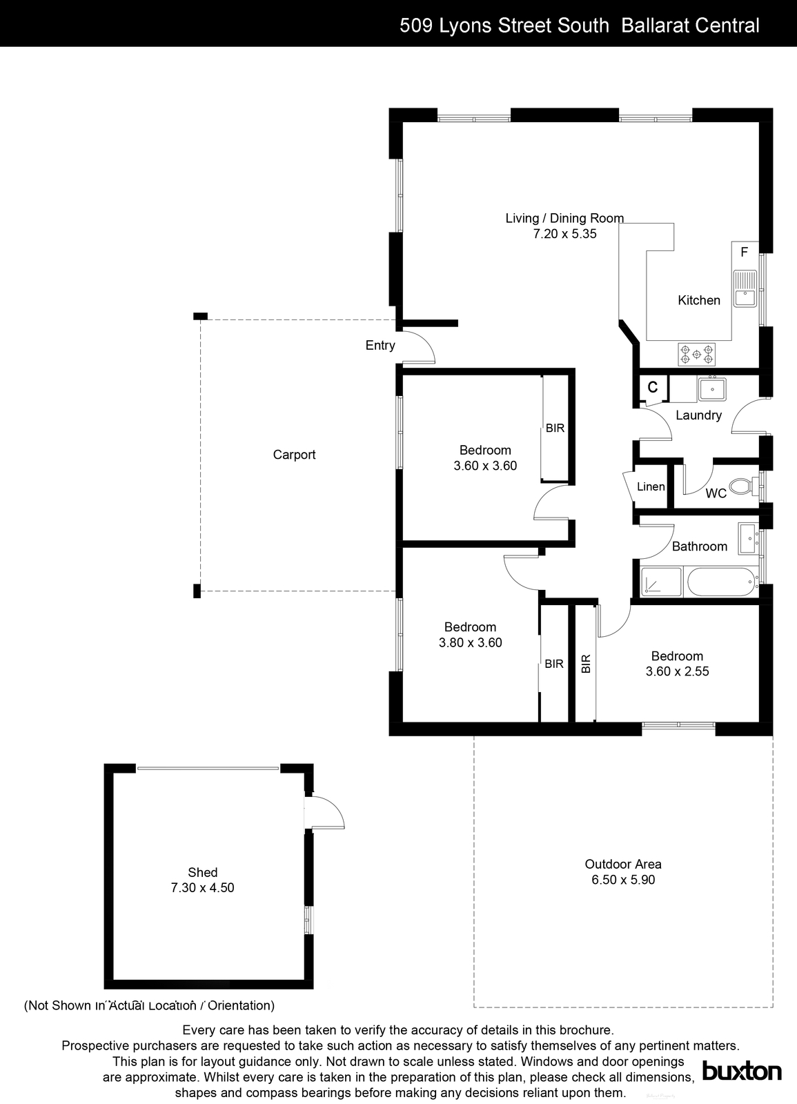 509 Lyons Street, Ballarat Central VIC 3350 - Floorplan