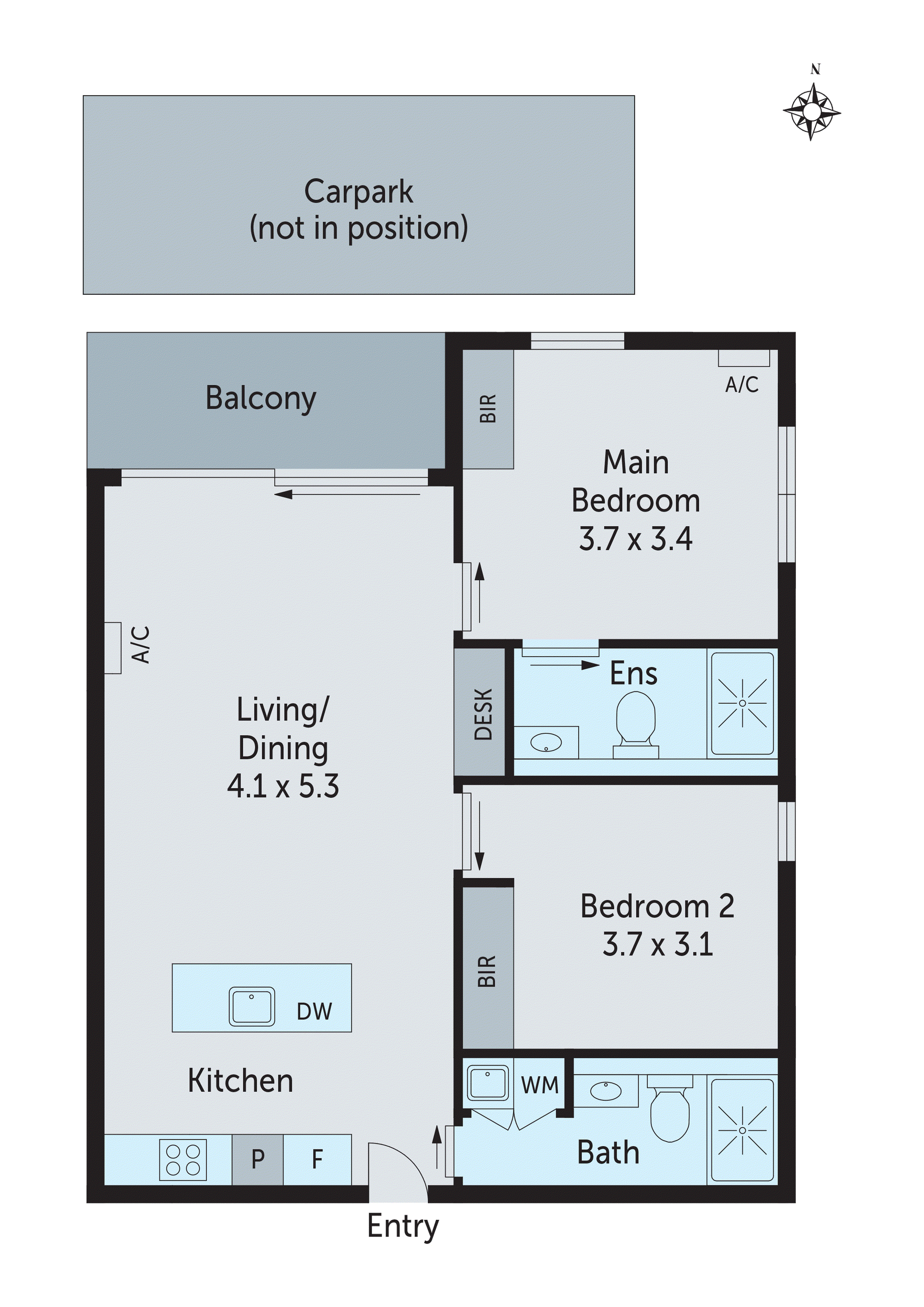 509/146 Bellerine Street, Geelong VIC 3220 - Floorplan