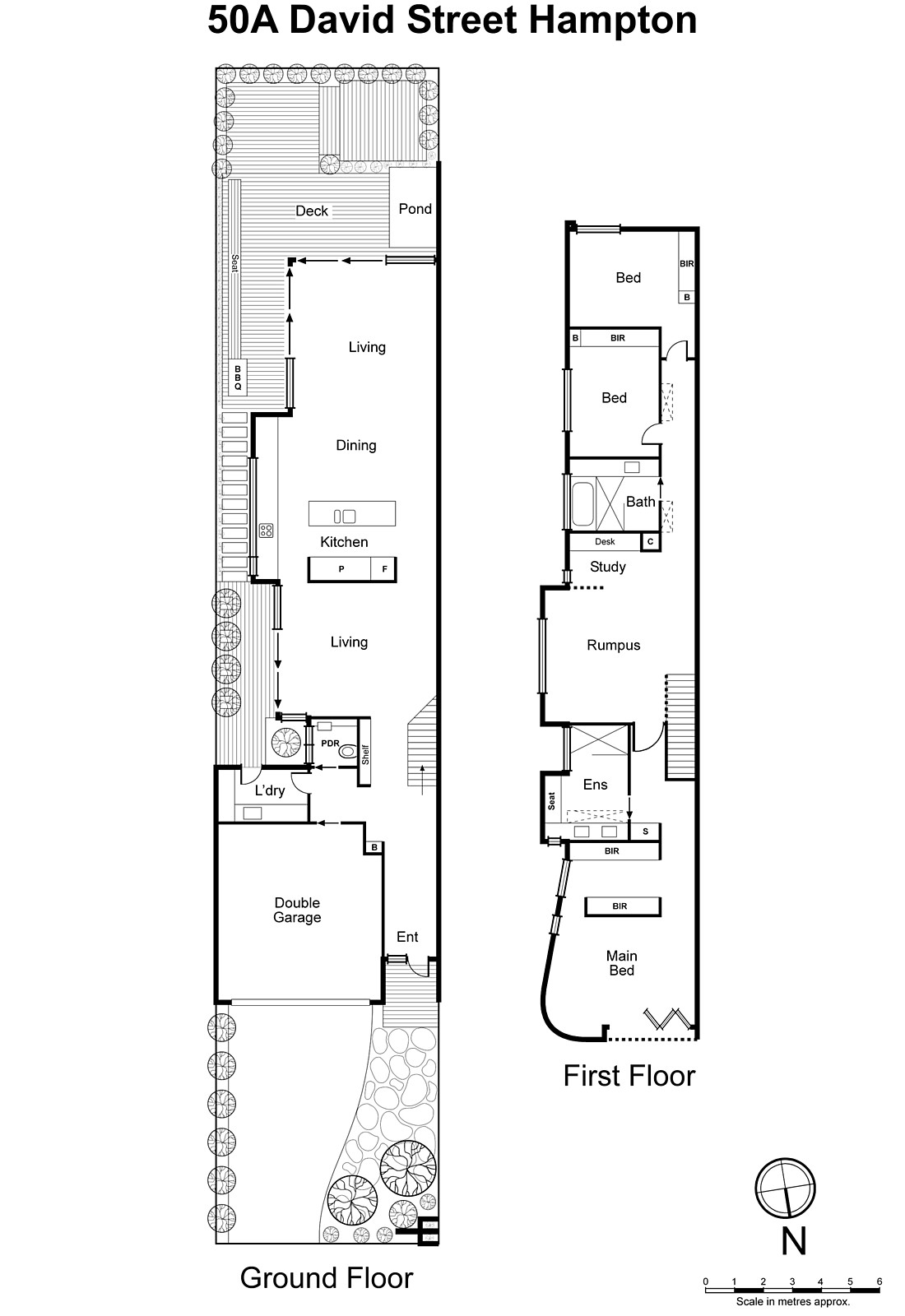 50A David Street, Hampton VIC 3188 - Floorplan