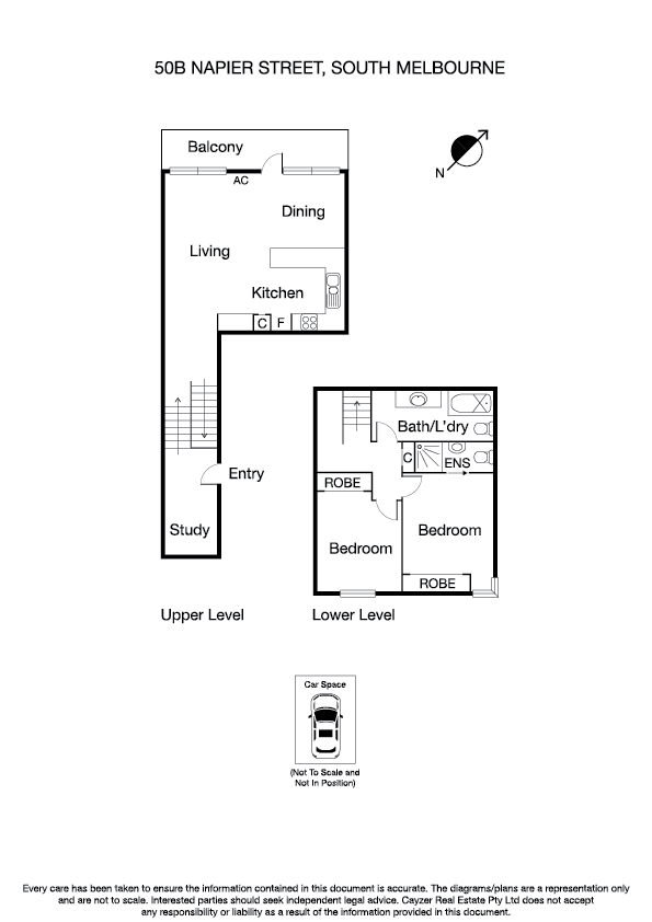 50B Napier Street, SOUTH MELBOURNE VIC 3205 - Floorplan