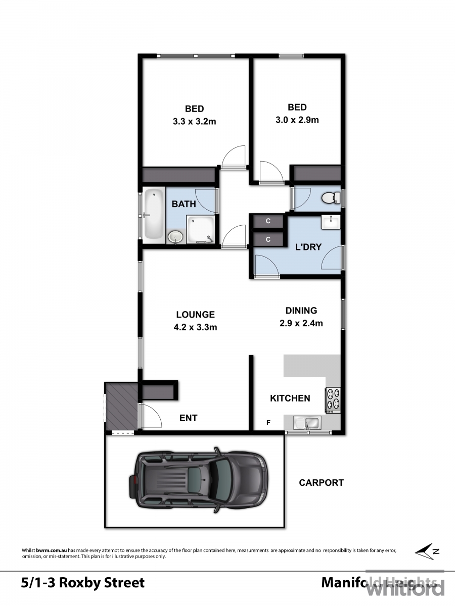 5/1- 3 Roxby Street, Manifold Heights