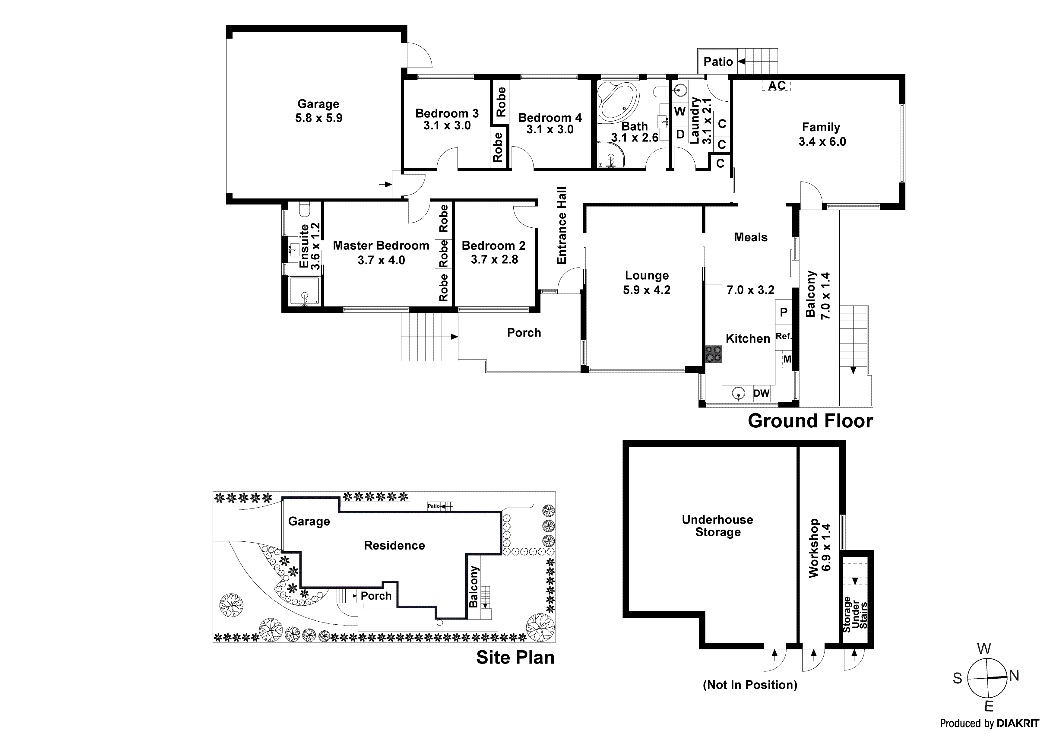 51 Alex Avenue, Wheelers Hill VIC 3150 - Floorplan