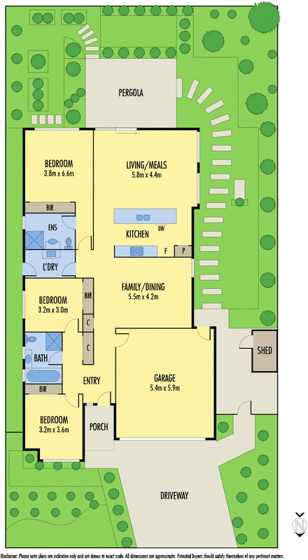 51 Centennial Boulevard, Curlewis VIC 3222 - Floorplan