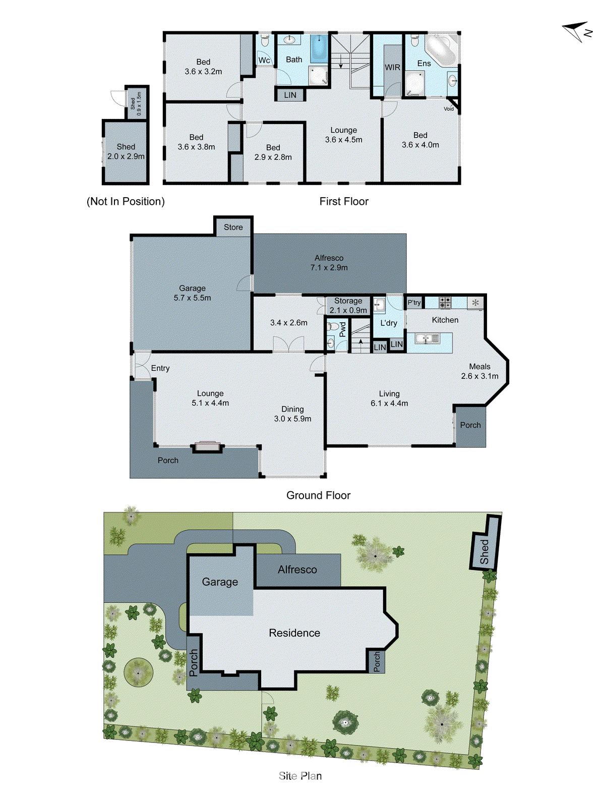 51 Hansen Drive, Grovedale VIC 3216 - Floorplan