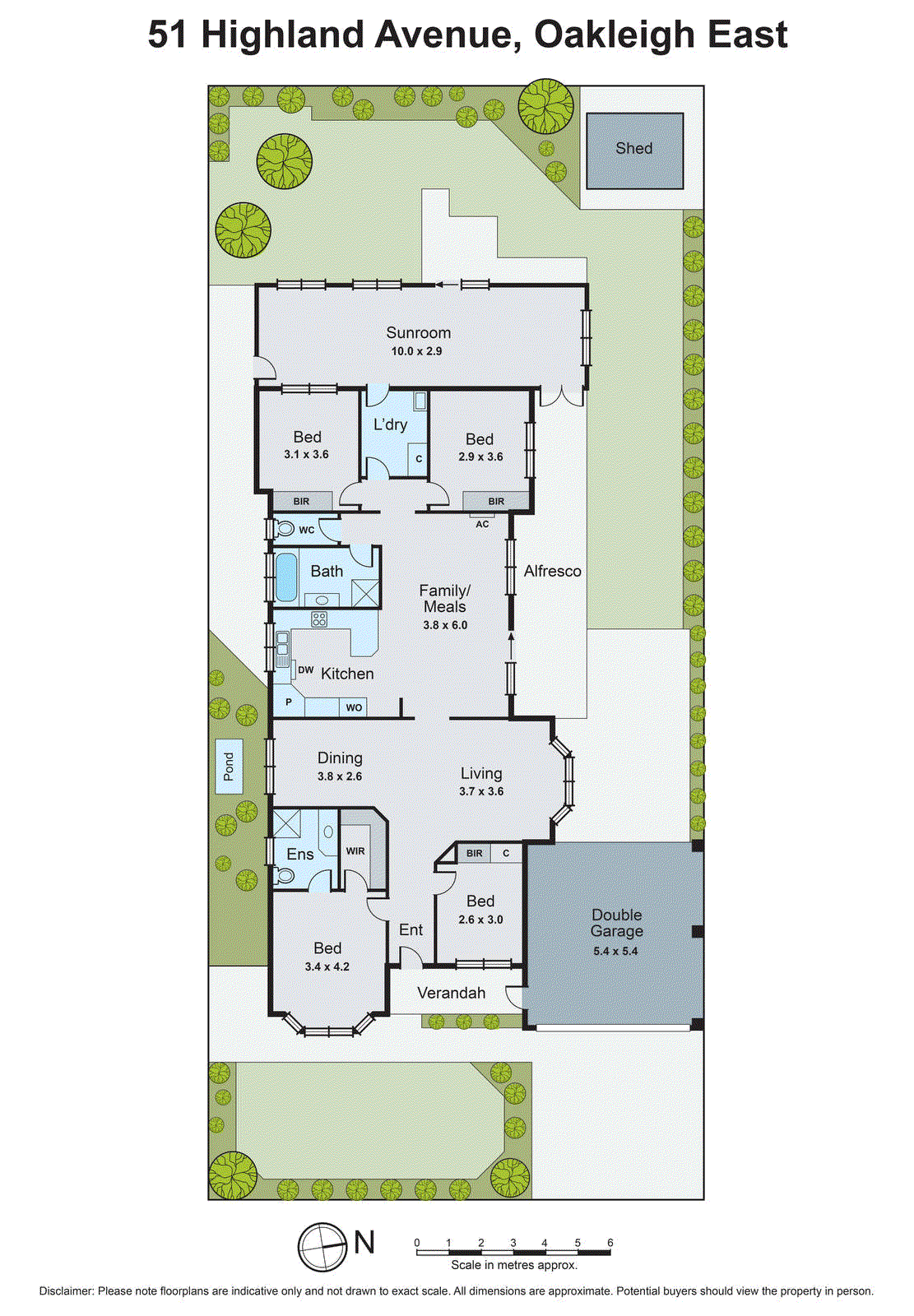 51 Highland Avenue, Oakleigh East VIC 3166 - Floorplan