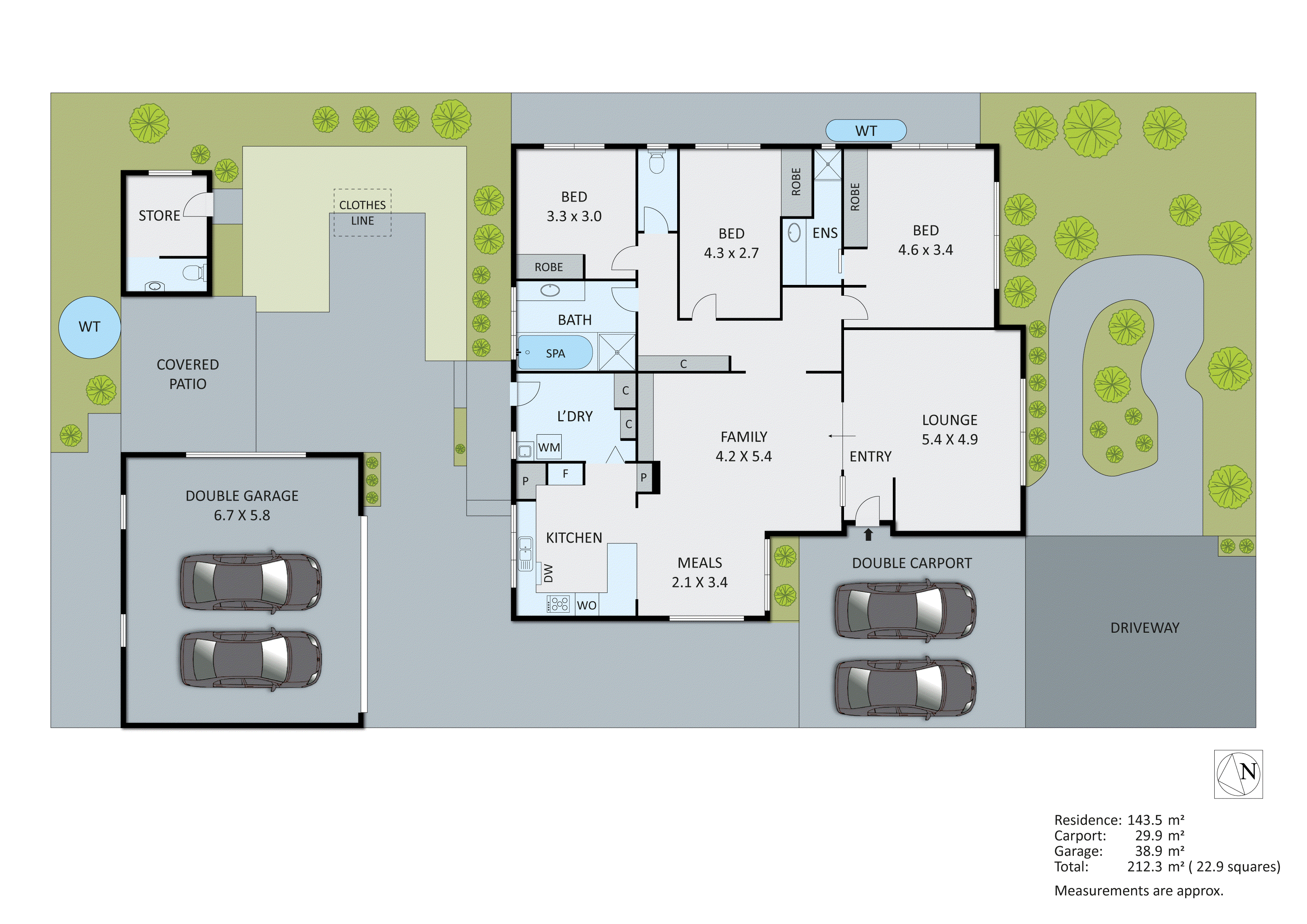 51 Jacks Avenue, Dingley Village VIC 3172 - Floorplan