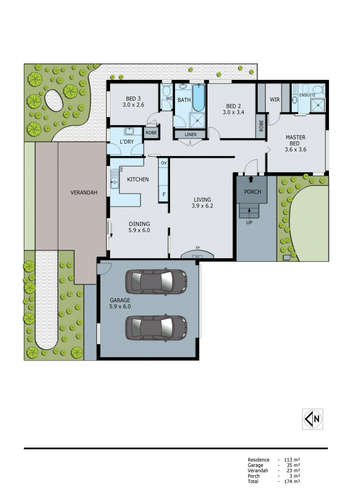 5/1 Johanna Court, Dingley Village VIC 3172 - Floorplan