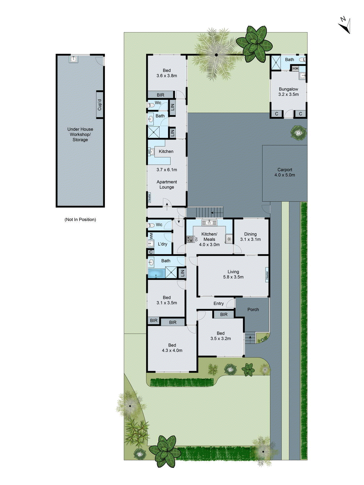 51 McCubbin Street, Burwood VIC 3125 - Floorplan