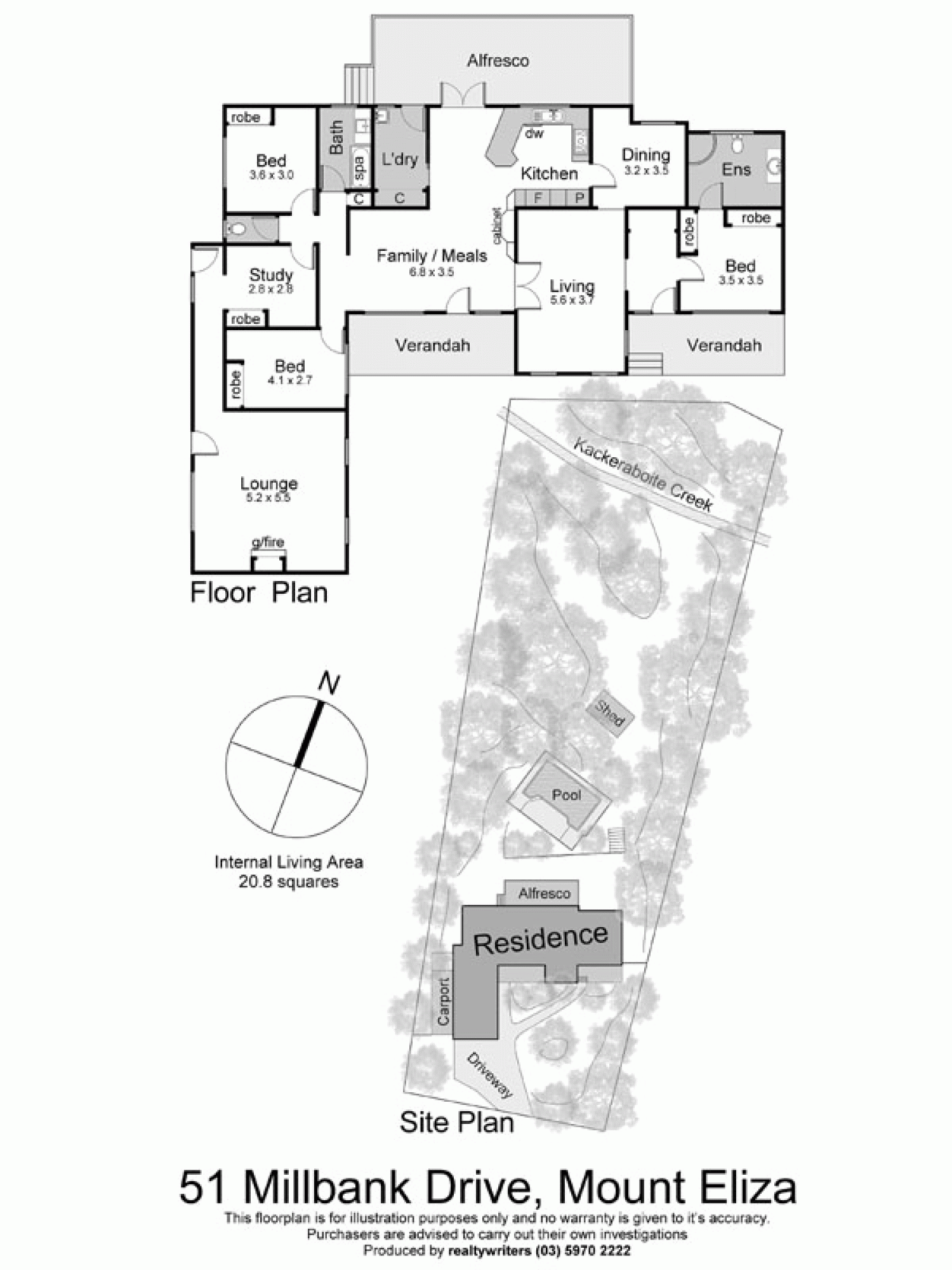 51 Millbank Drive, MOUNT ELIZA VIC 3930 - Floorplan