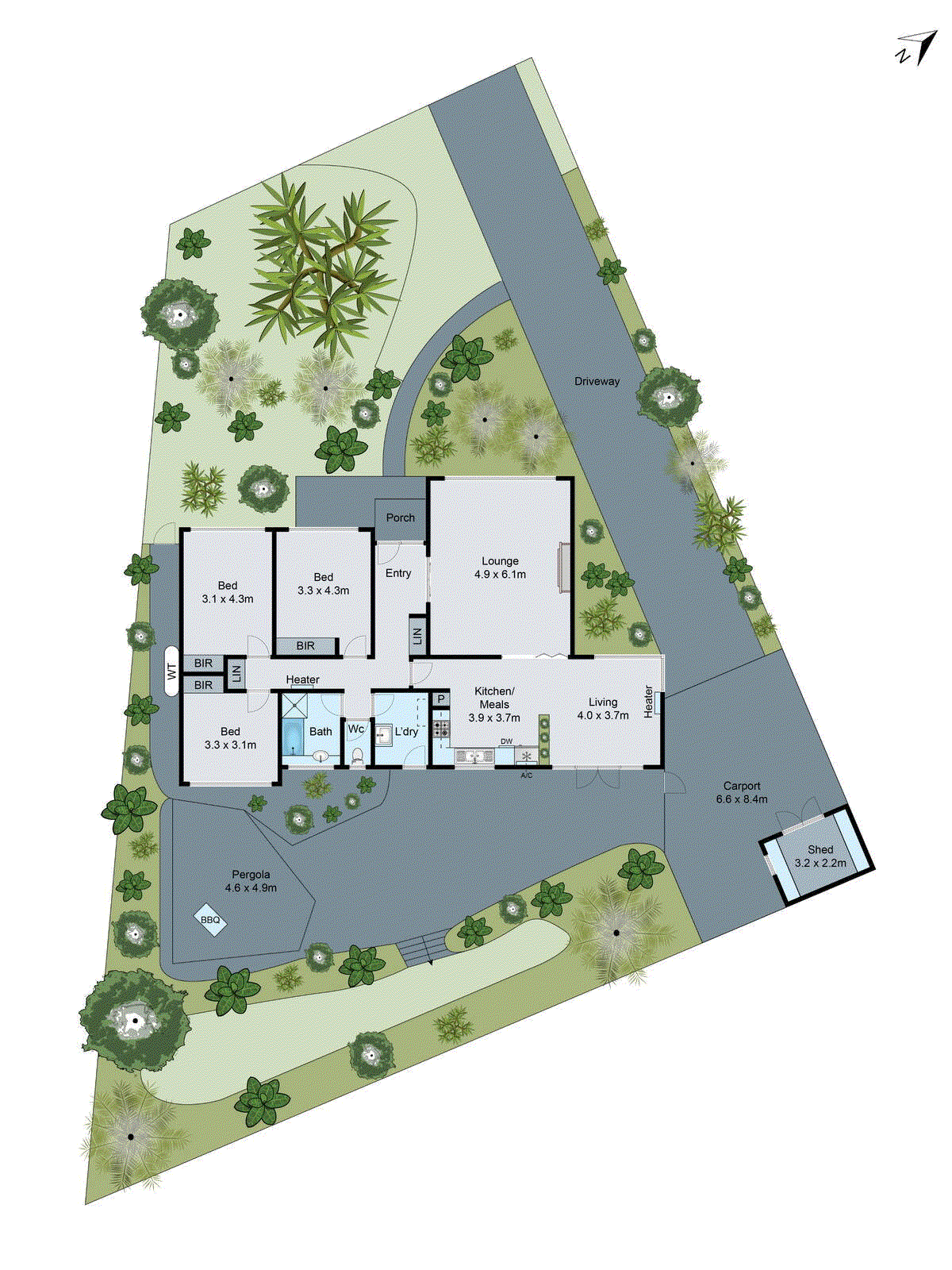 51 Moreton Bay Drive, Highton VIC 3216 - Floorplan
