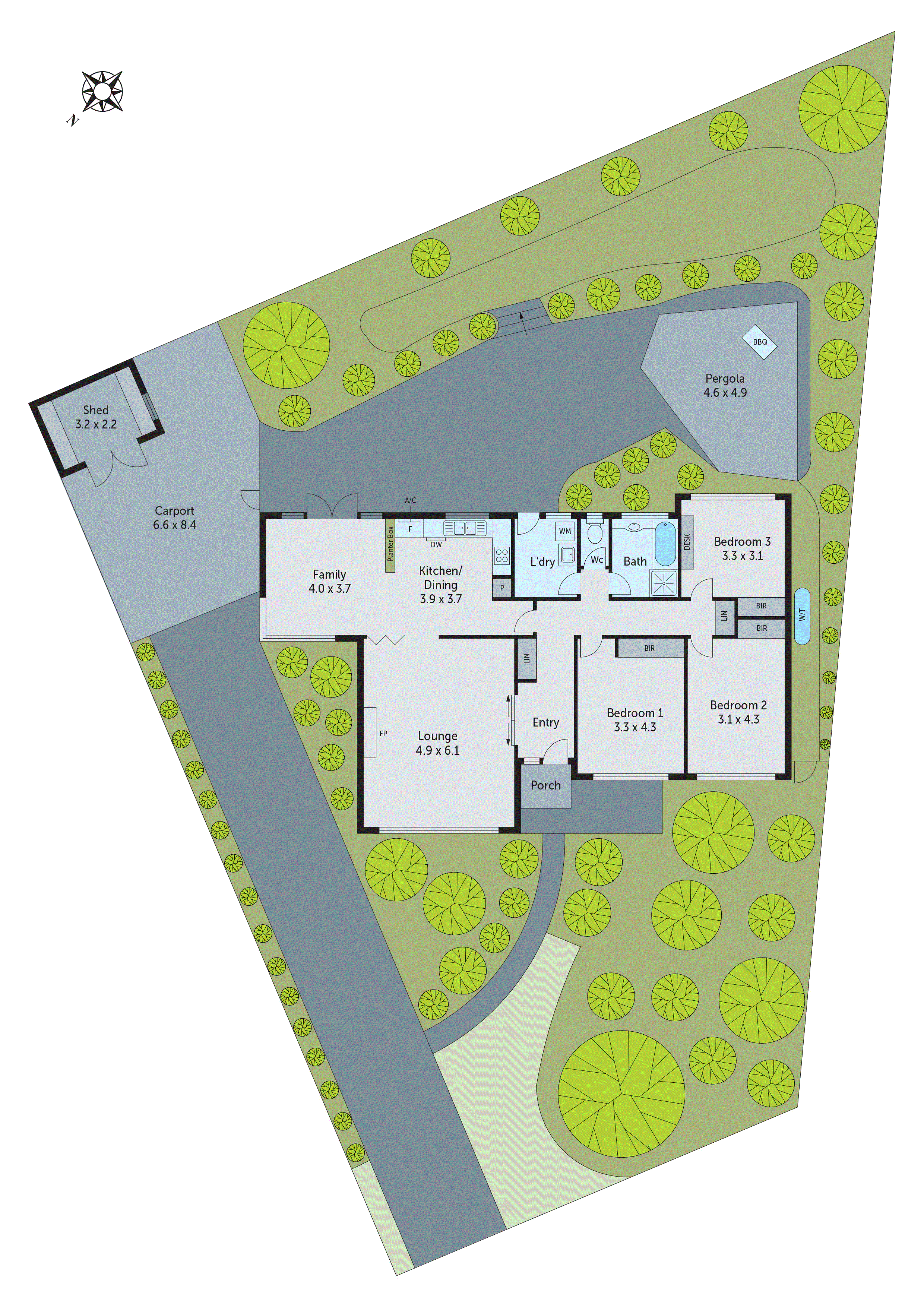 51 Moreton Bay Drive, Highton VIC 3216 - Floorplan