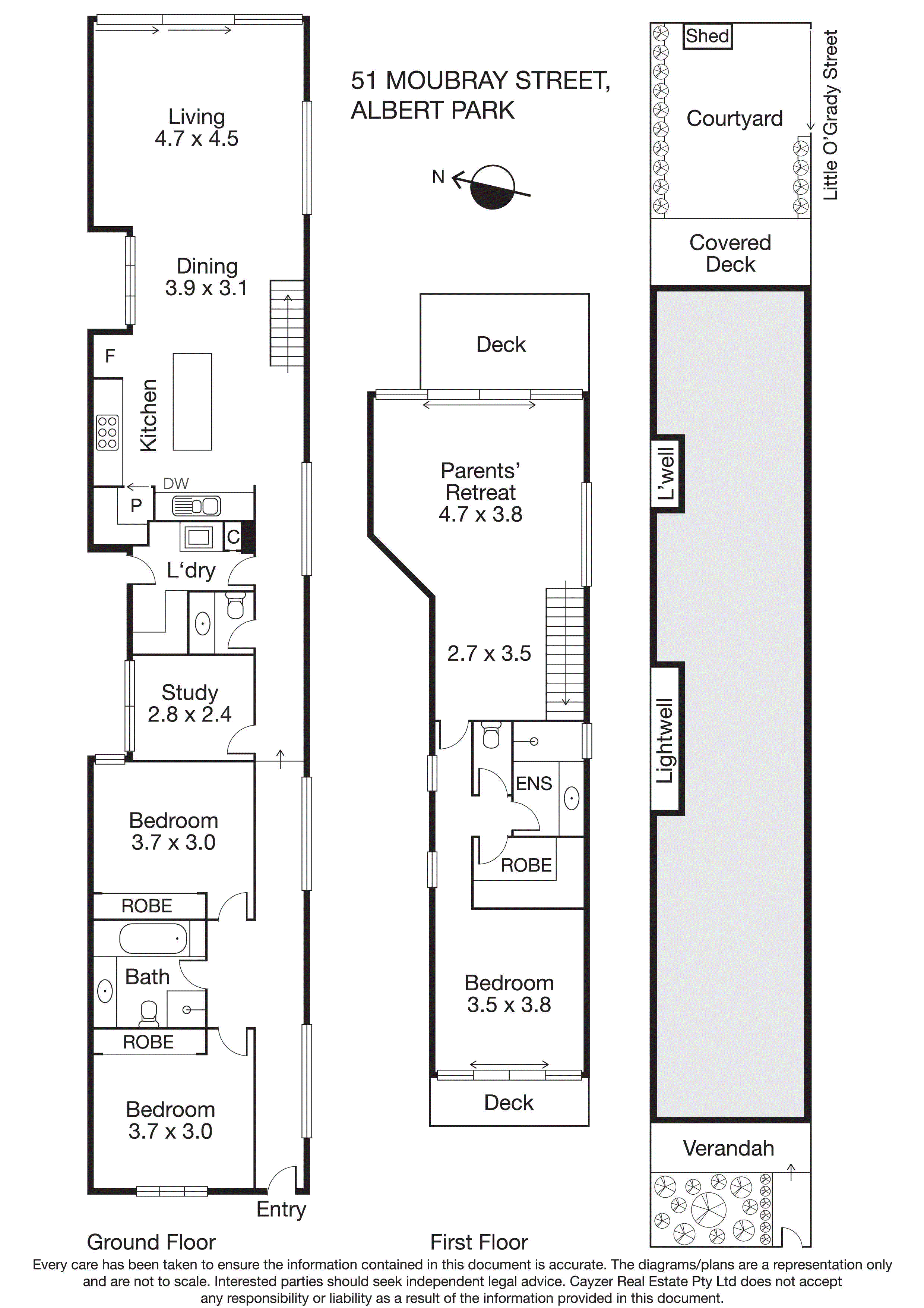 51 Moubray Street, ALBERT PARK VIC 3206 - Floorplan