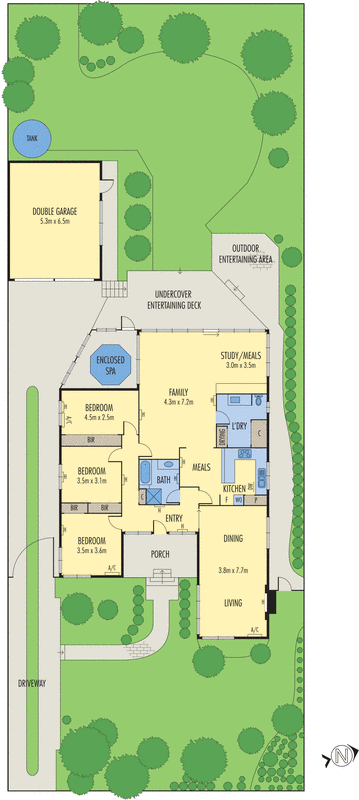 51 Pamela Street, Mount Waverley VIC 3149 - Floorplan